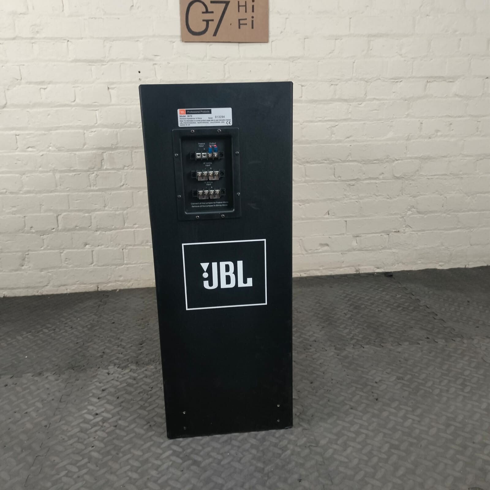 JBL 3678 Single Speaker Bass Box Subwoofer