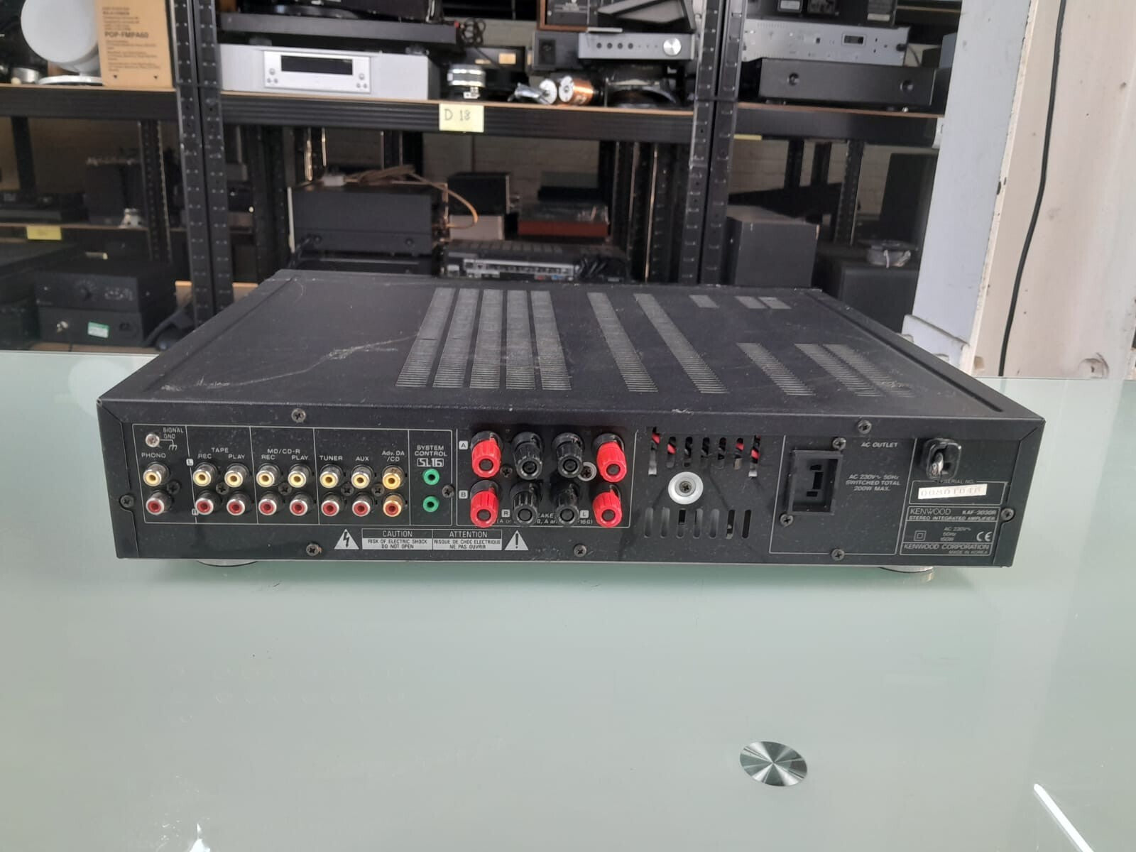 KENWOOD KAF 3030R STEREO INTEGRATED AMPLIFIER