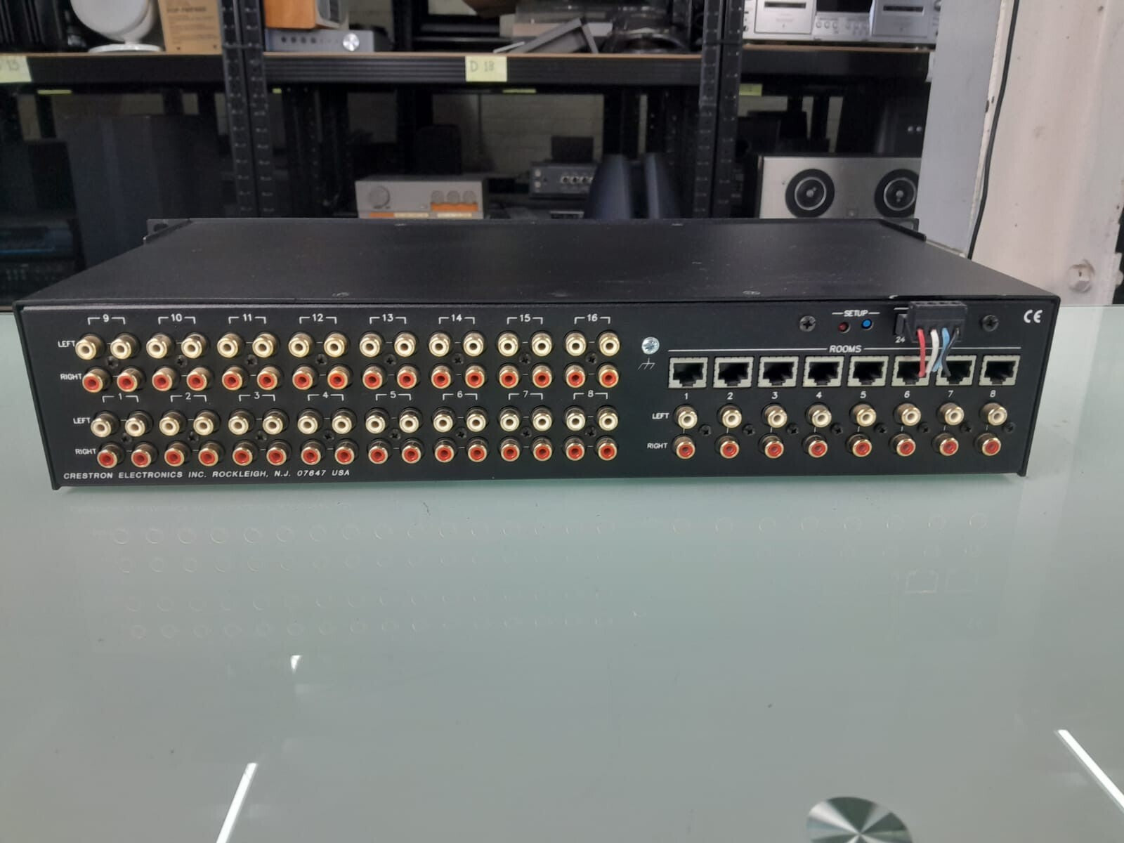 CRESTRON CNX BIPAD8 PROFESSIONAL AUDIO DISTRIBUTION PROCESSOR