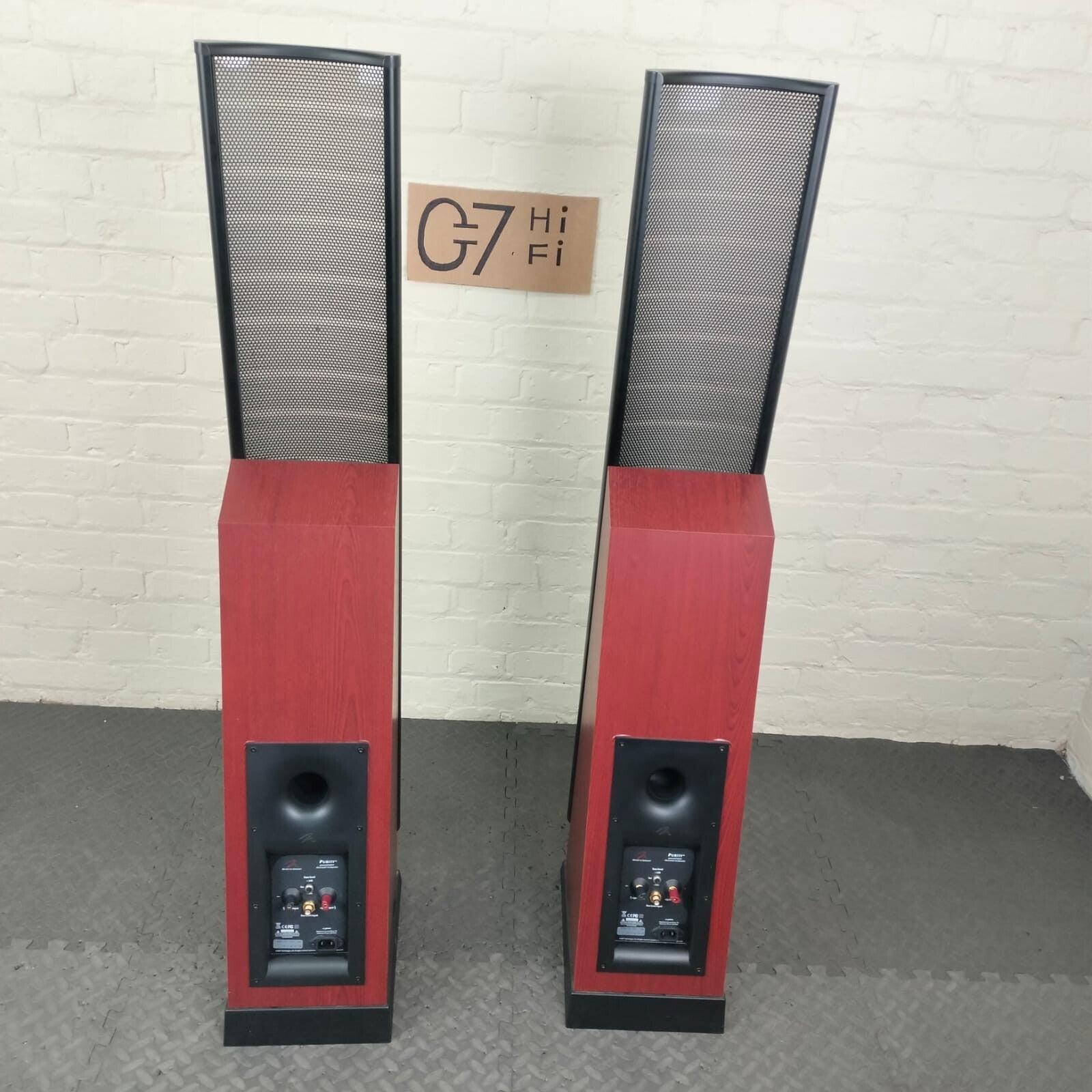MARTIN LOGAN PURITY HYBRID ELECTROSTATIC FLOOR STANDING SPEAKERS