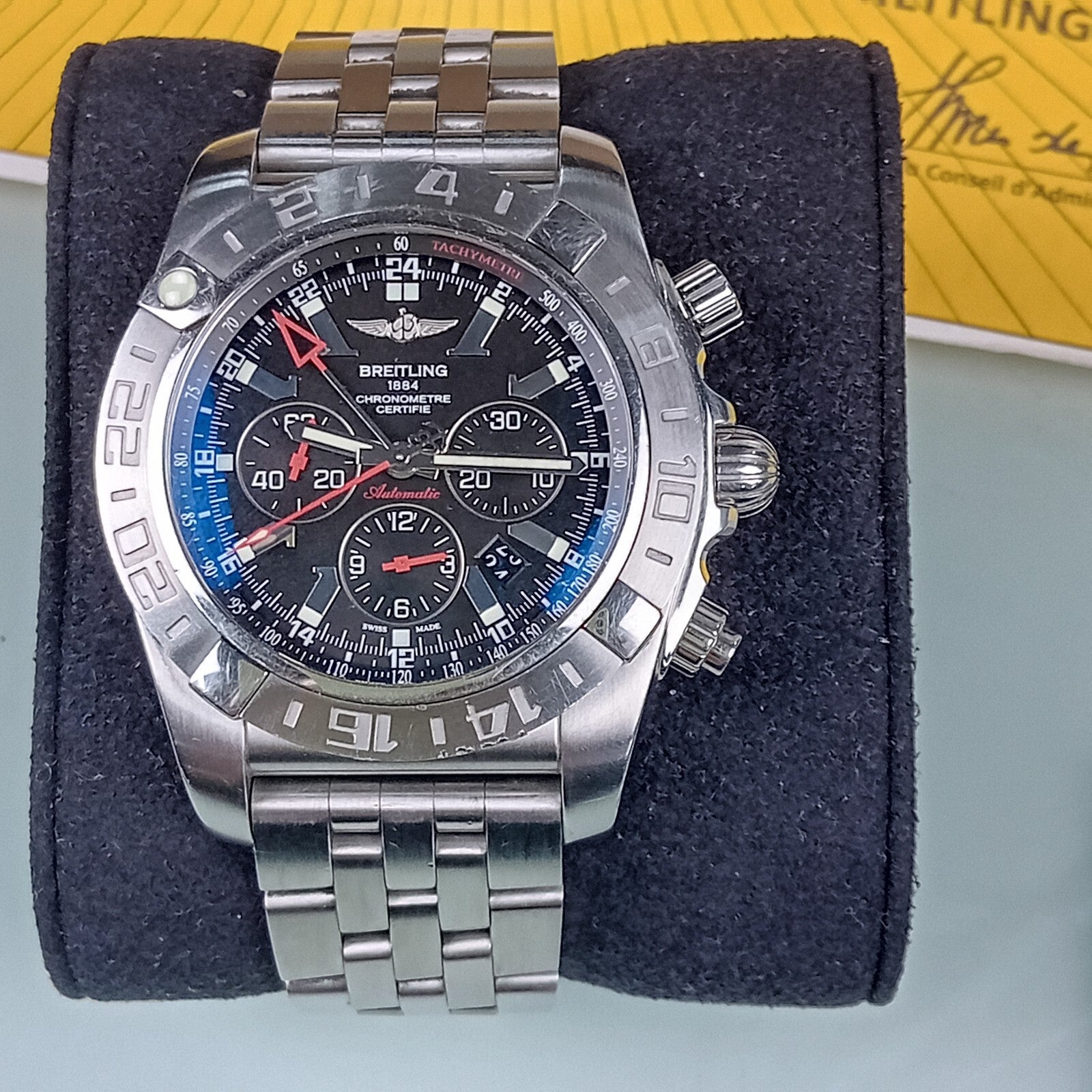 BREITLING CHRONOMAT GMT AB0412 LIMITED EDITION AUTOMATIC WATCH