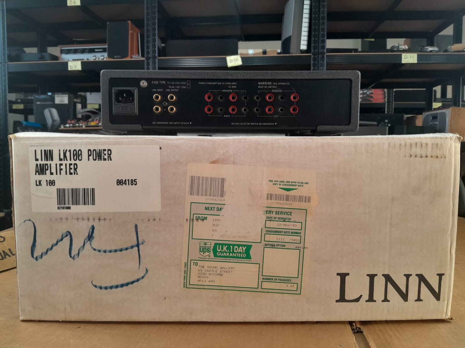 Linn LK100 Power Amplifier #003