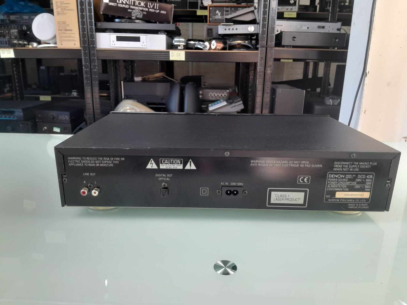 DENON DCD 435 PCM AUDIO TECHNOLOGY / CD PLAYER