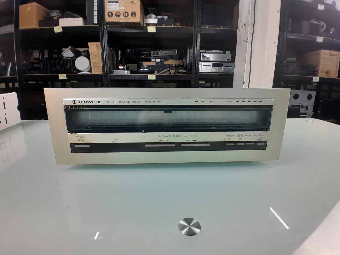 KENWOOD KT 413 AM FM STEREO TUNER