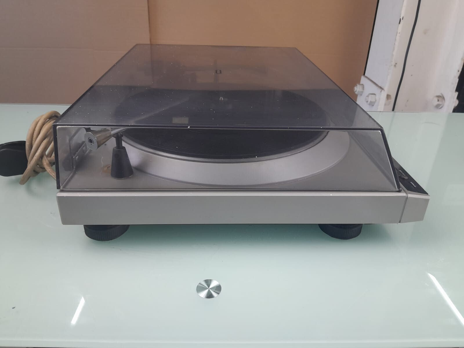 DENON DP 30L AUTOMATIC ARM LIFT DIRECT DRIVE TURNTABLE RECORD PLAYER