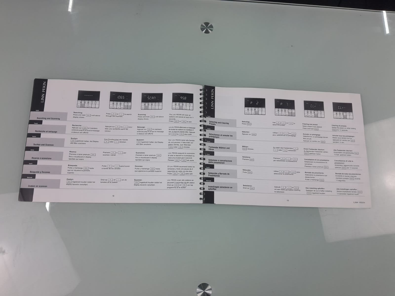 LINN PEKIN TUNER OWNERS MANUAL