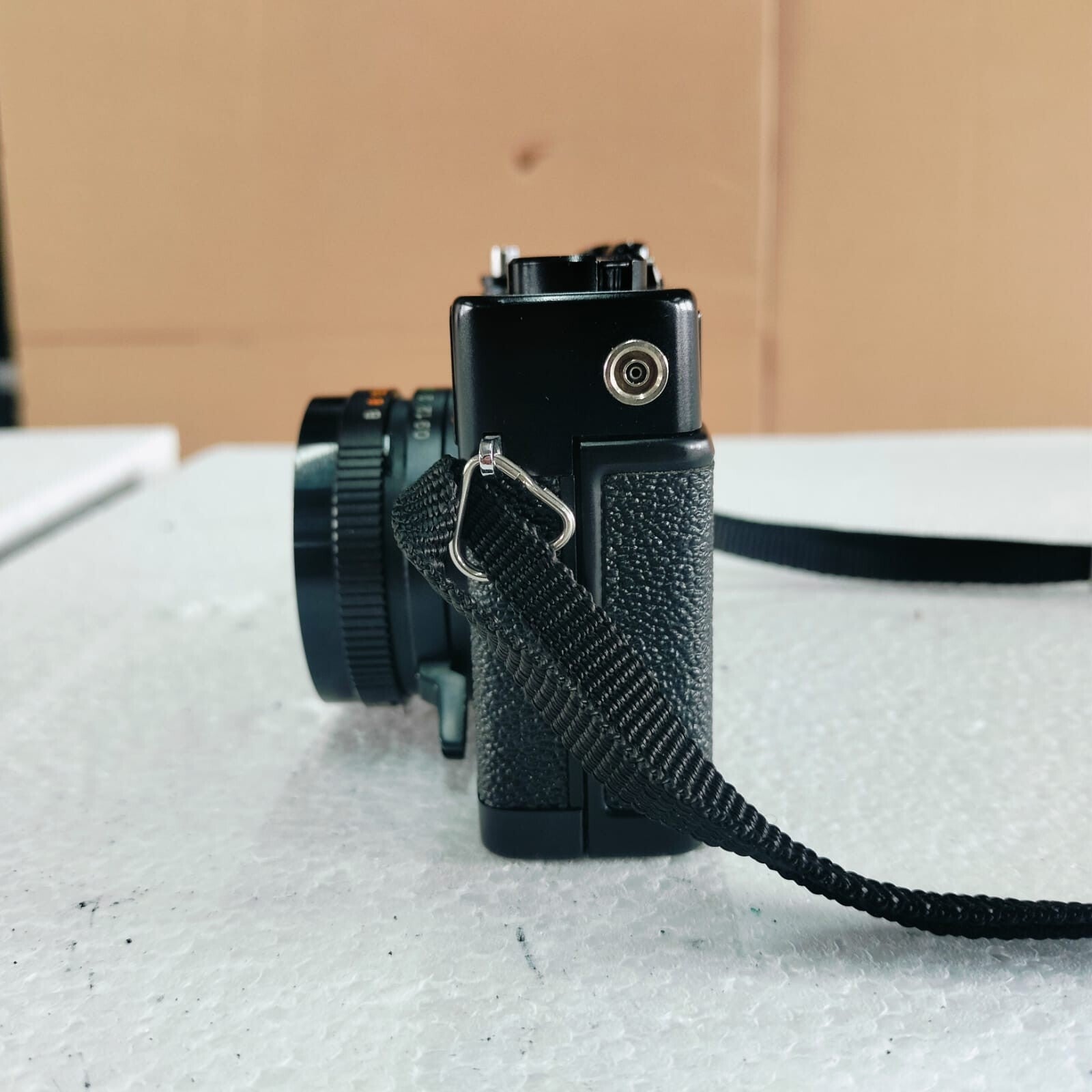 KONICA AUTO S3 sRANGEFINDER CAMERA WITH HEXANON 38MM F1.8 LENS & X-14 FLASH