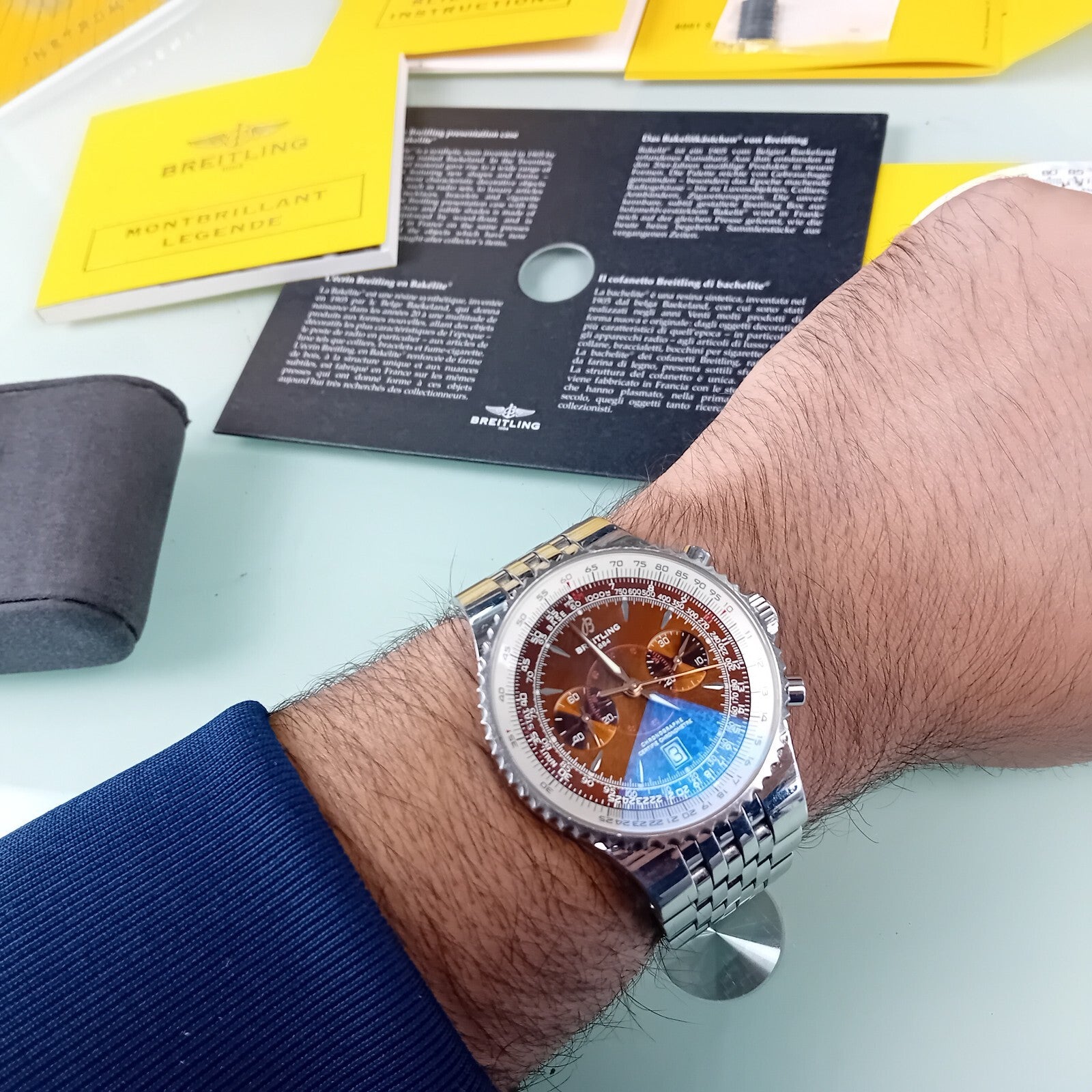 BREITLING MONTBRILLANT LEGENDE A23340 AUTOMATIC WATCH