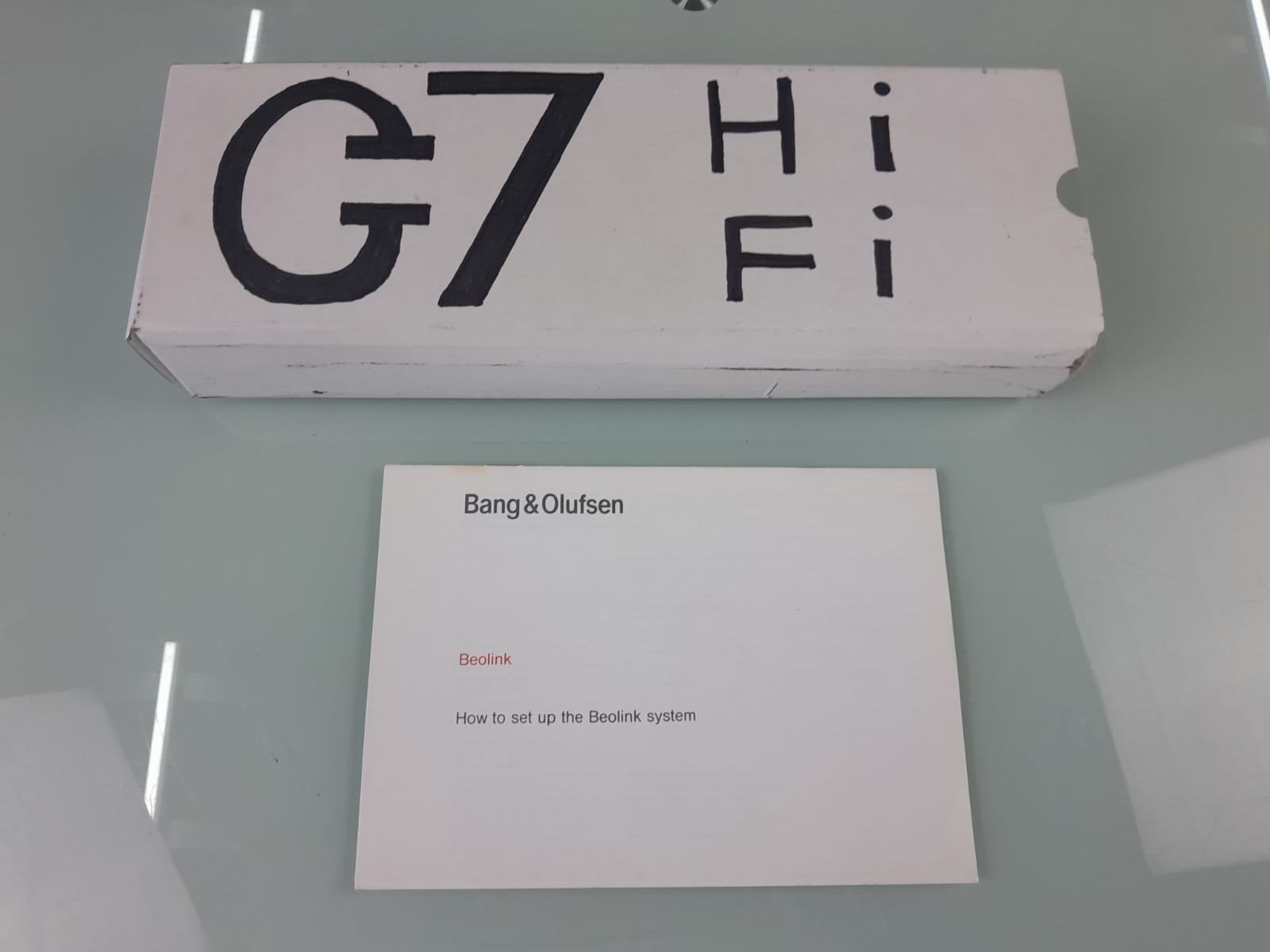 B&O BANG & OLUFSEN BEOLINK SYSTEM SETUP MANUAL #002