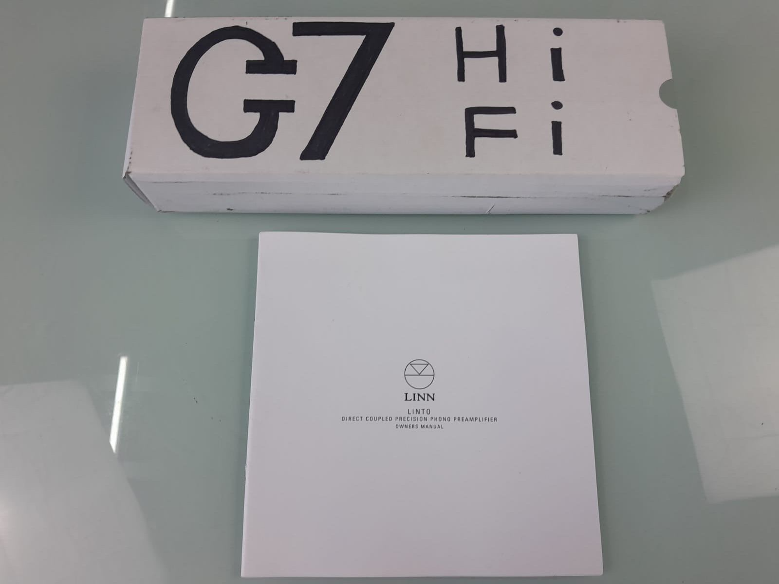 LINN LINTO DIRECT COUPLED PRECISION PHONO PREAMPLIFIER OWNERS MANUAL