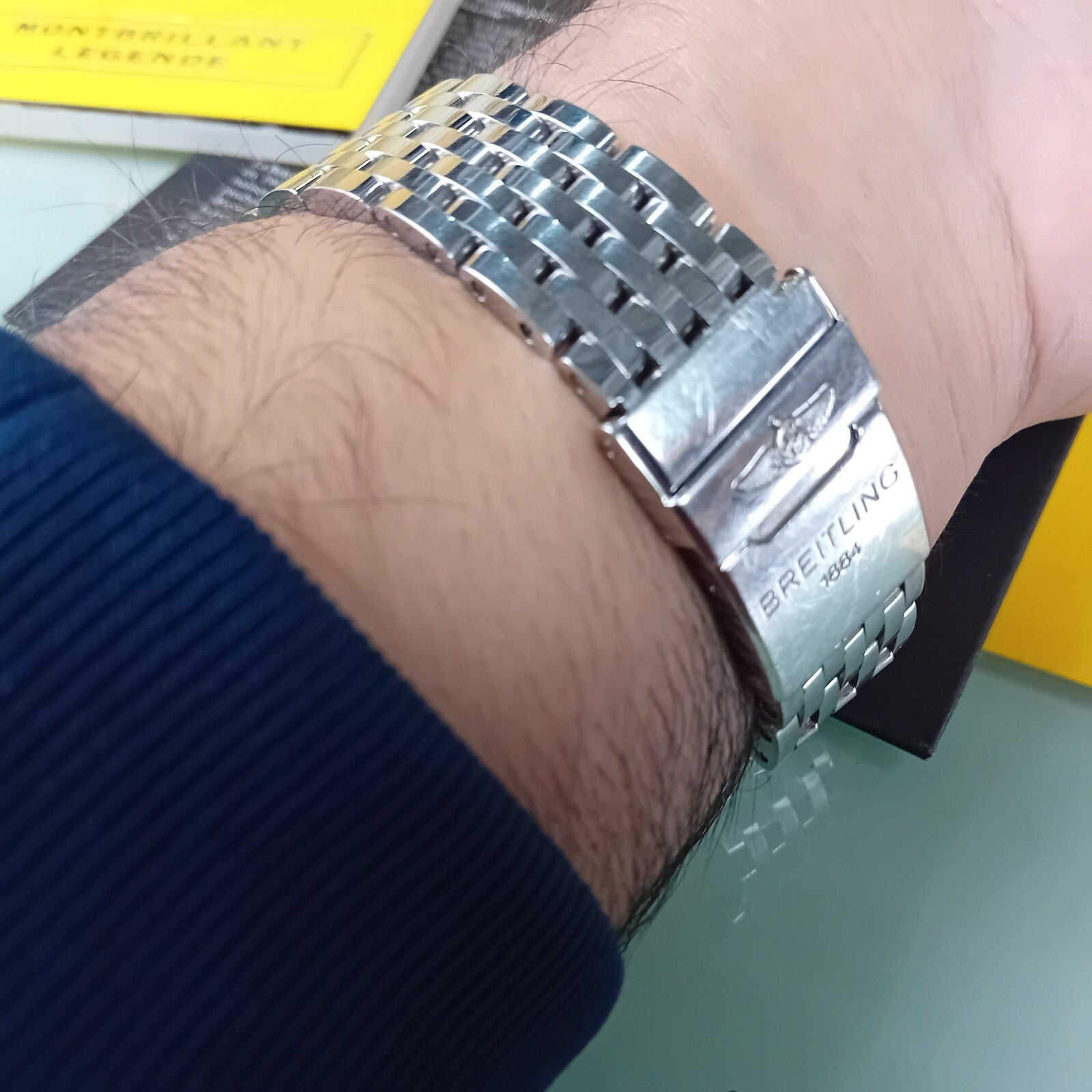 BREITLING MONTBRILLANT LEGENDE A23340 AUTOMATIC WATCH