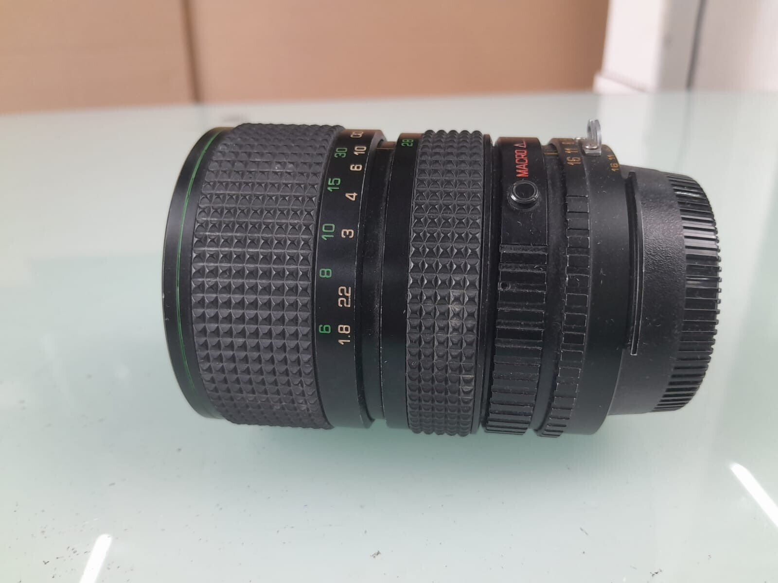 HANIMEX MC AUTO ZOOM 28-80MM F/3.5-4.5 MACRO CAMERA LENS