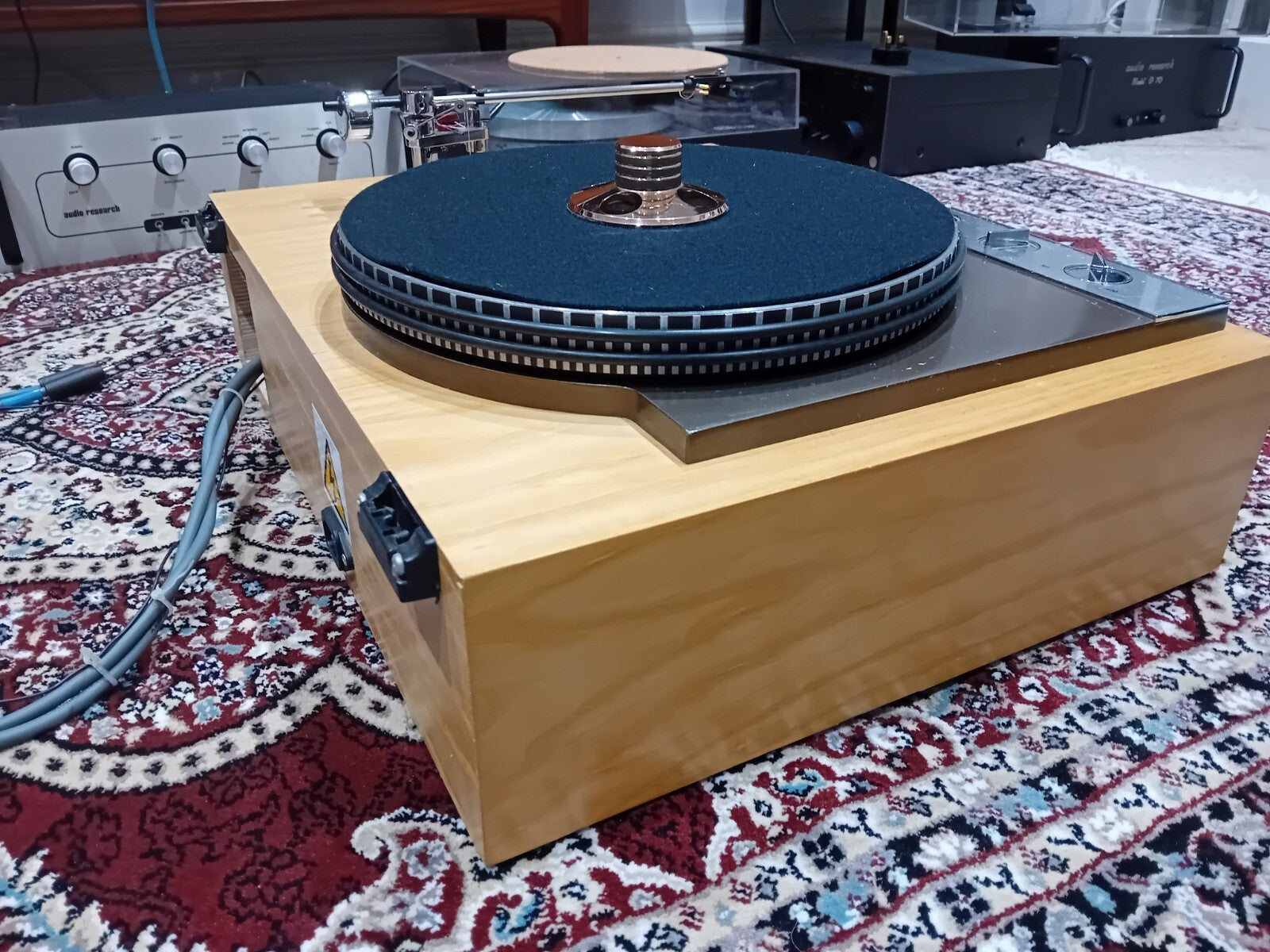 GARRARD 401 GOLDRING AMAZING PLINTH