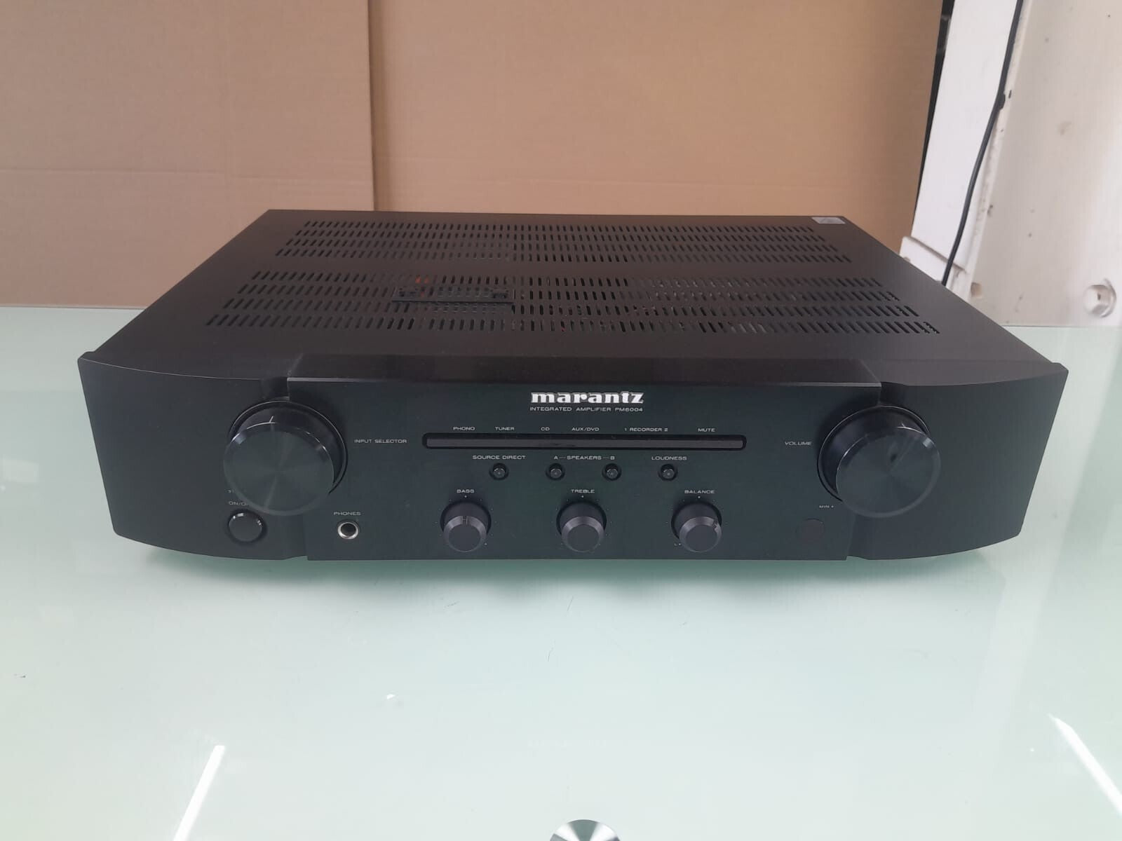MARANTZ PM 6004 INTEGRATED AMPLIFIER WITH REMOTE