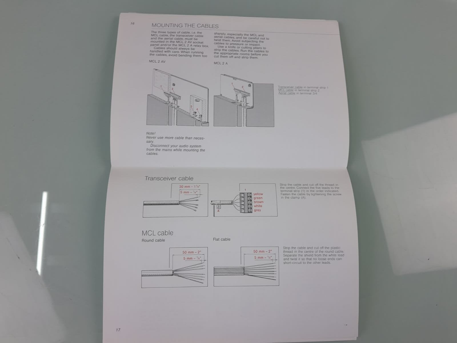 BANG & OLUFSEN B&O MASTER CONTROL LINK 2 INSTALLATION GUIDE