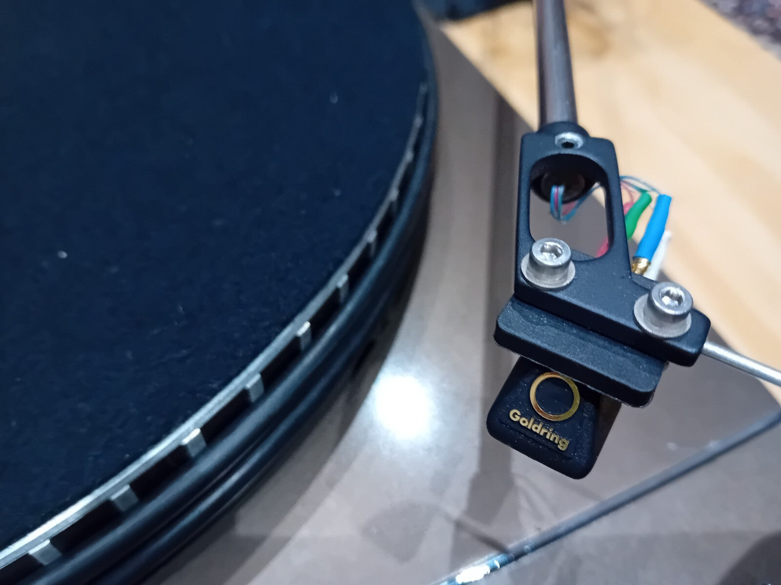 GARRARD 401 GOLDRING AMAZING PLINTH