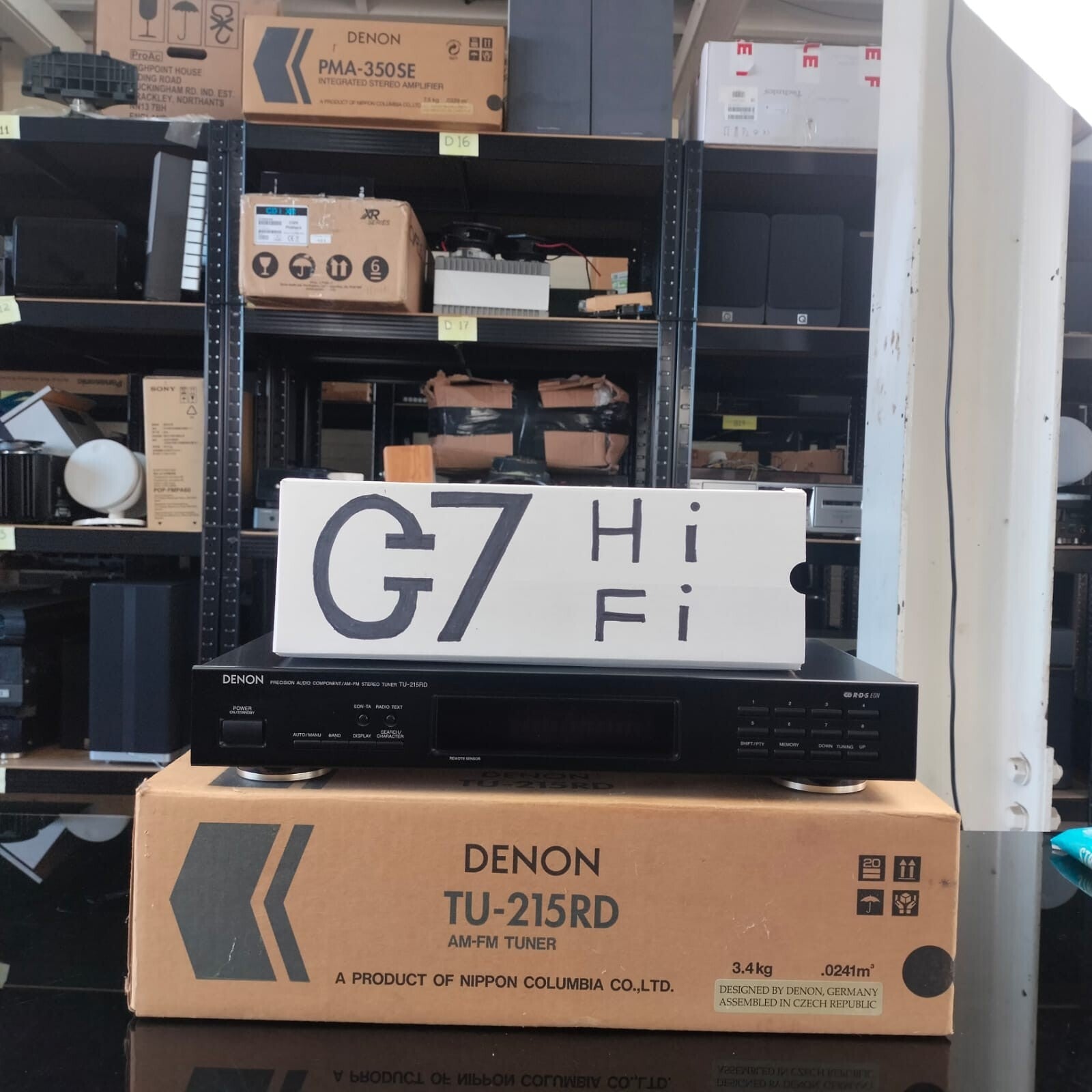 Denon TU-215RD AM-FM Stereo Tuner