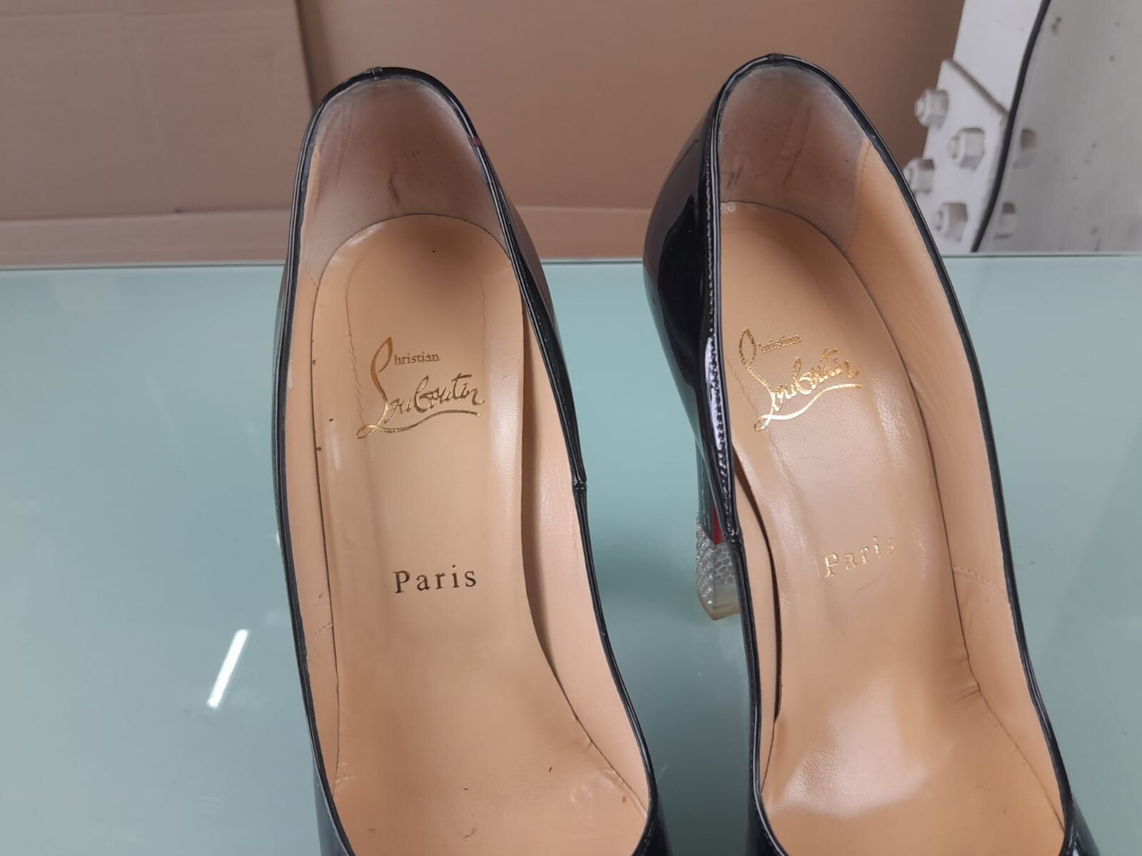 CHRISTIAN LOUBOUTIN LADY HIGH HEEL SHOES