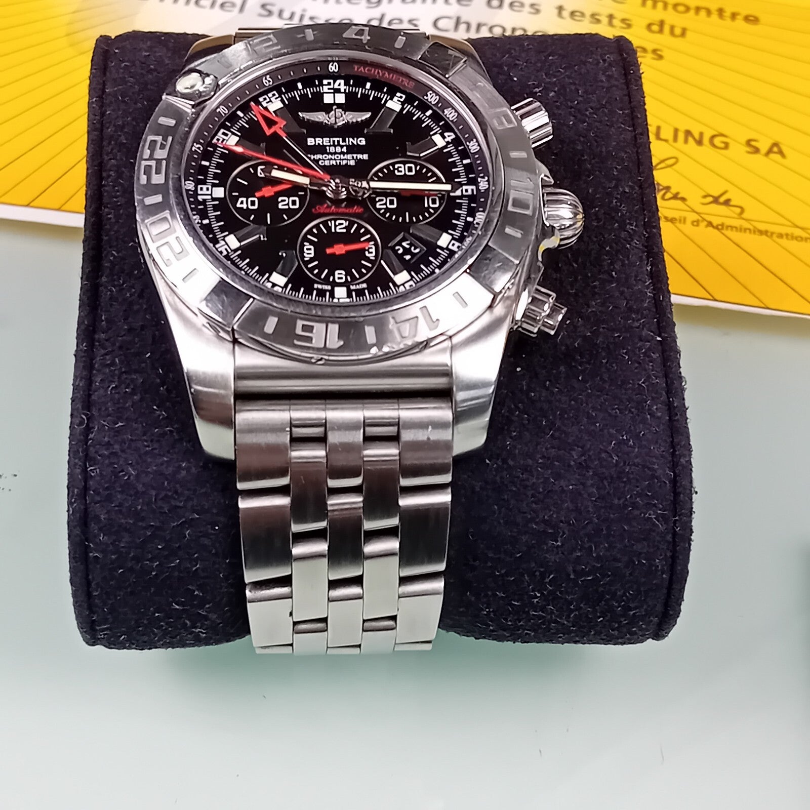 BREITLING CHRONOMAT GMT AB0412 LIMITED EDITION AUTOMATIC WATCH