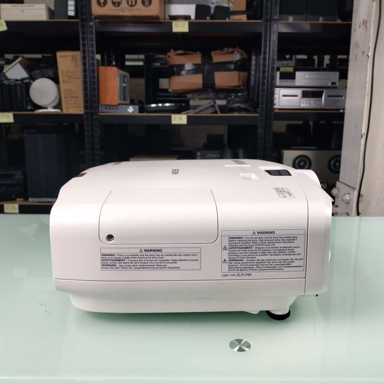 EPSON EH-TW7200 H589B LCD PROJECTOR WITH REMOTE