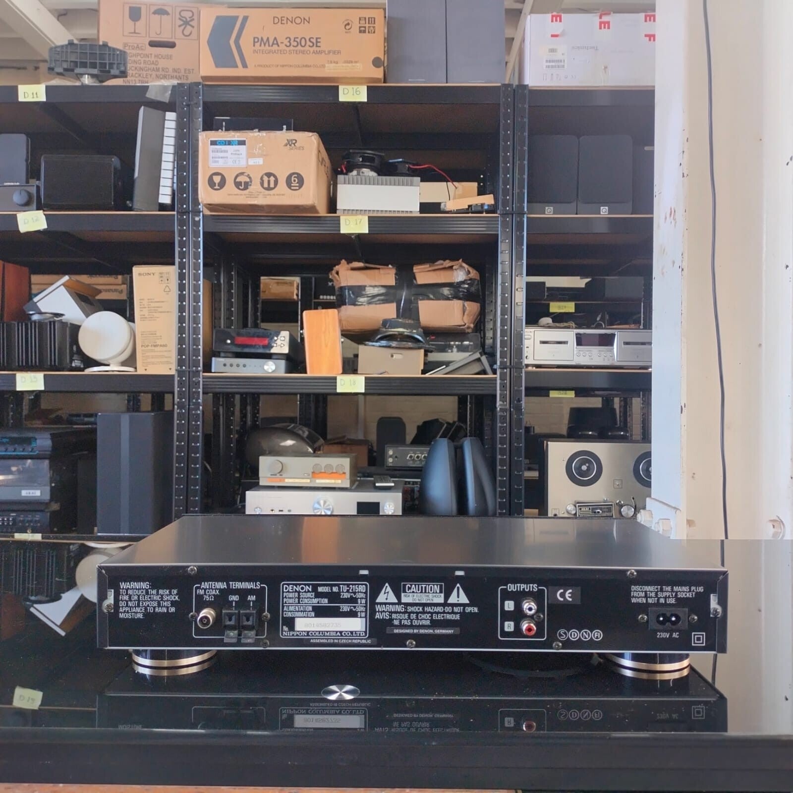 Denon TU-215RD AM-FM Stereo Tuner