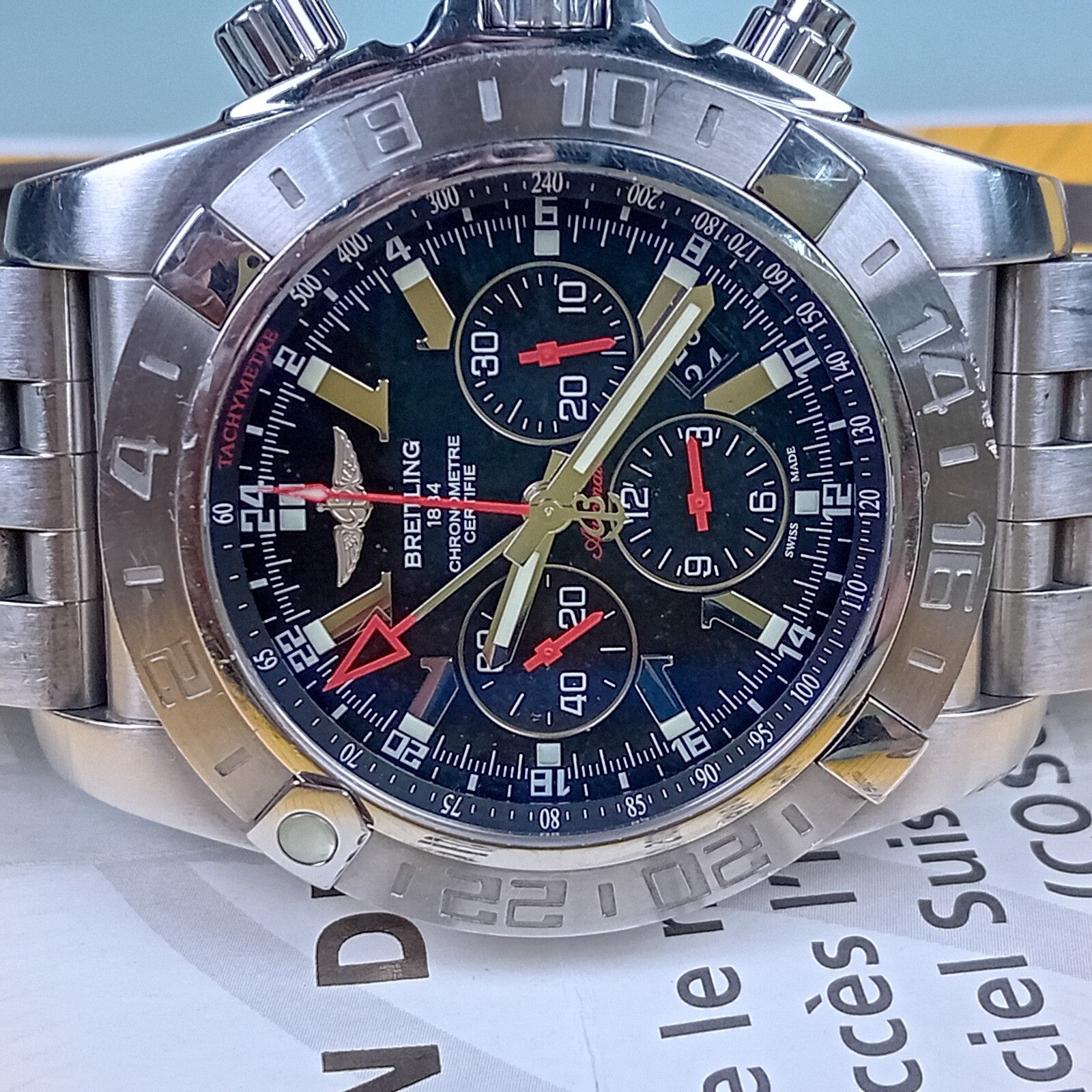 BREITLING CHRONOMAT GMT AB0412 LIMITED EDITION AUTOMATIC WATCH