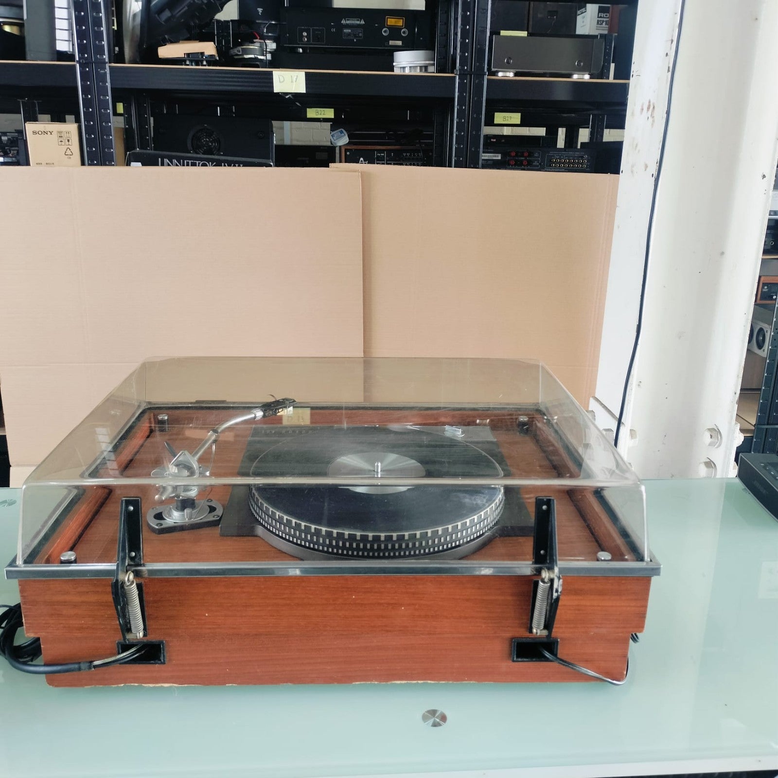 GARRARD 401 SME 3009 TONEARM ORTOFON FF 15 E STYLUS TURNTABLE