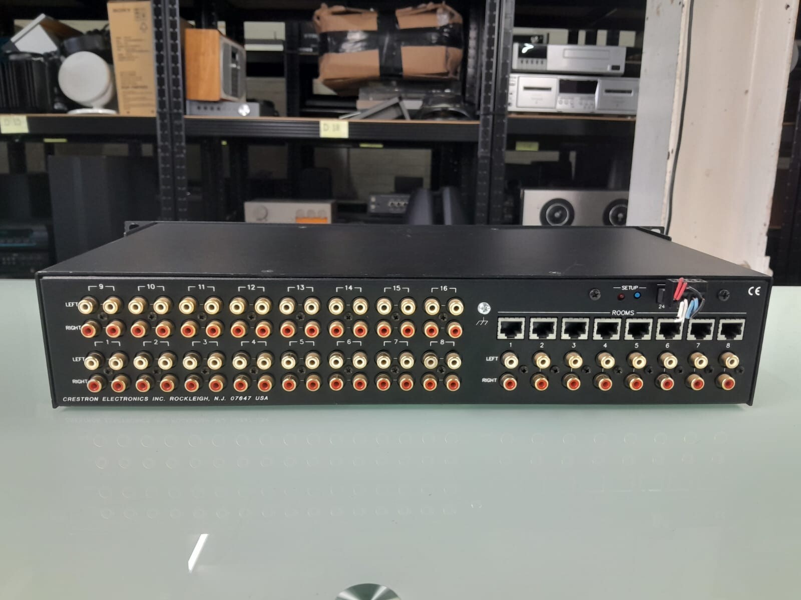 CRESTRON CNX BIPAD8 PROFESSIONAL AUDIO DISTRIBUTION PROCESSOR #002