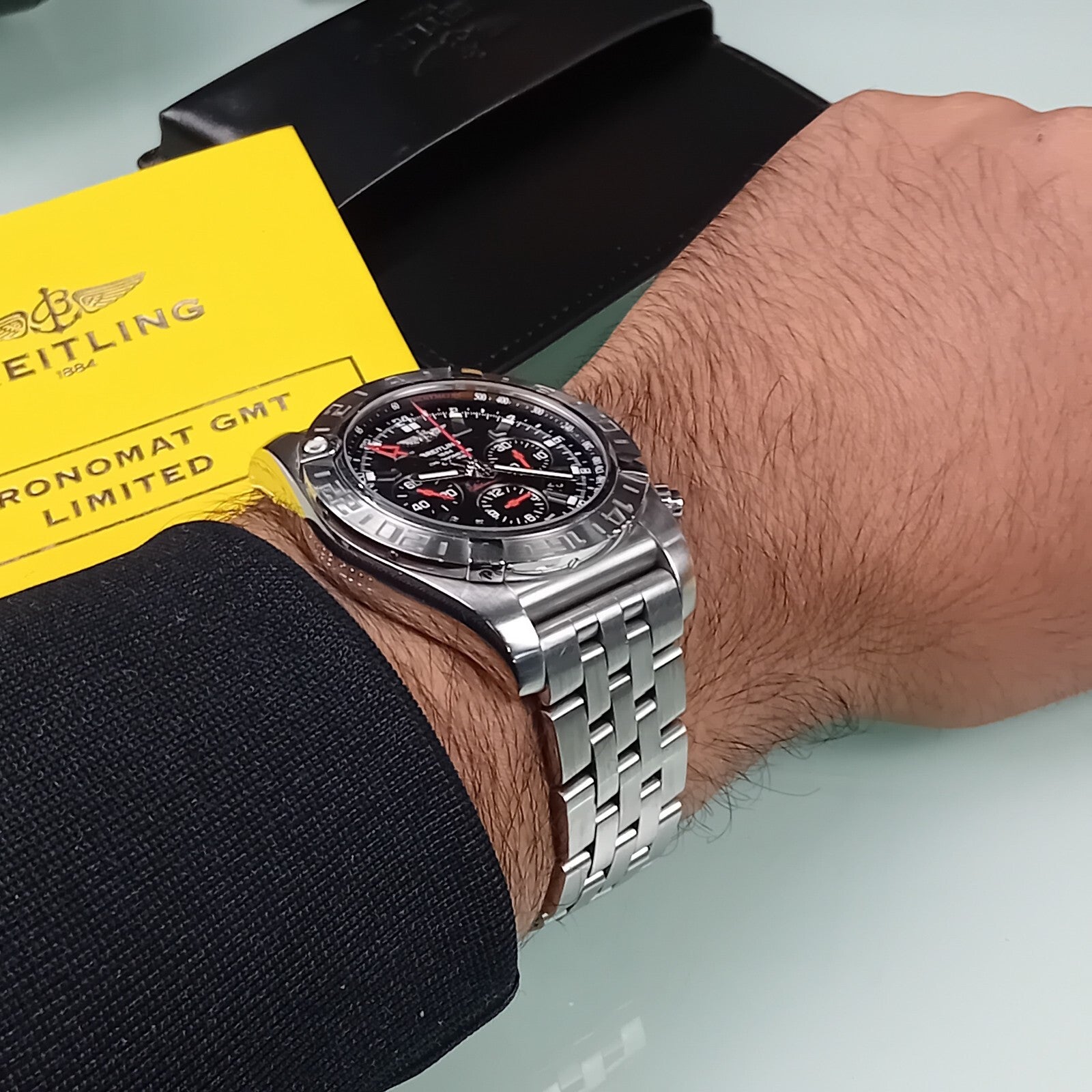BREITLING CHRONOMAT GMT AB0412 LIMITED EDITION AUTOMATIC WATCH