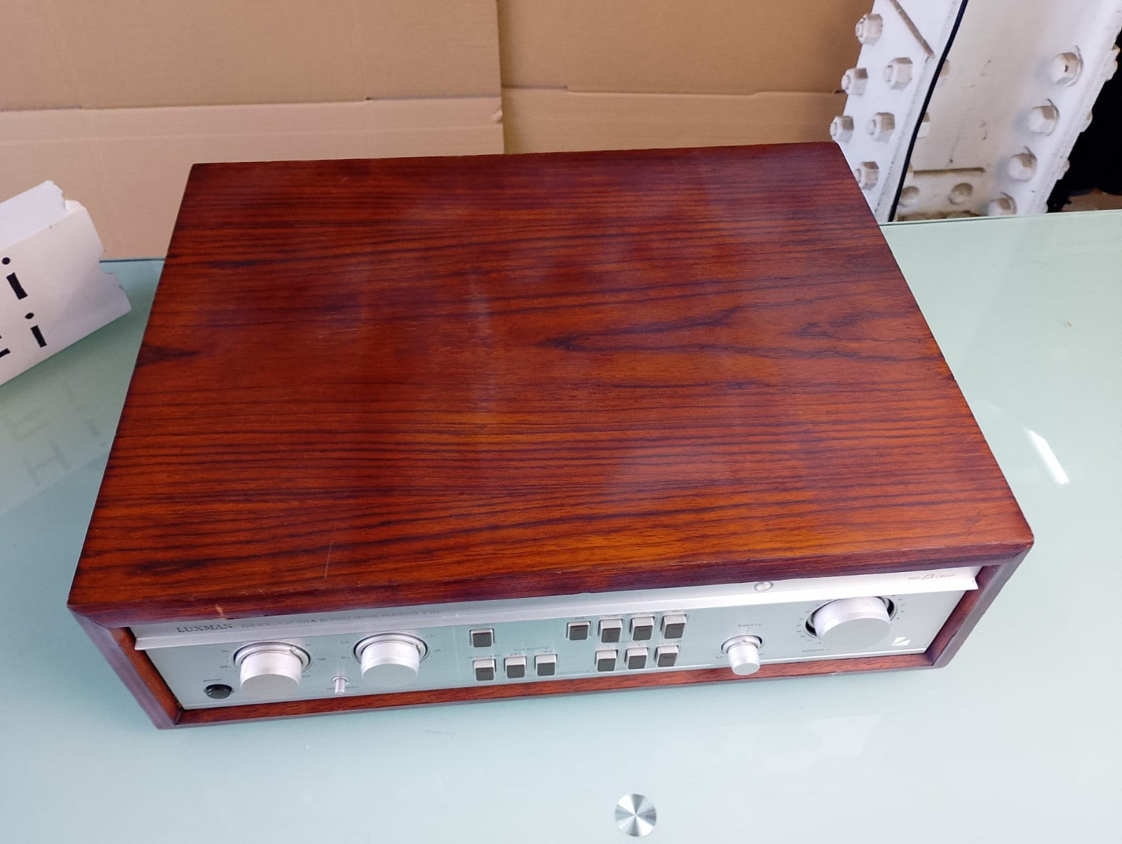 LUXMAN C 300 DUO-BETA CIRCUIT PLUS X DC STEREO CONTROL PREAMPLIFIER