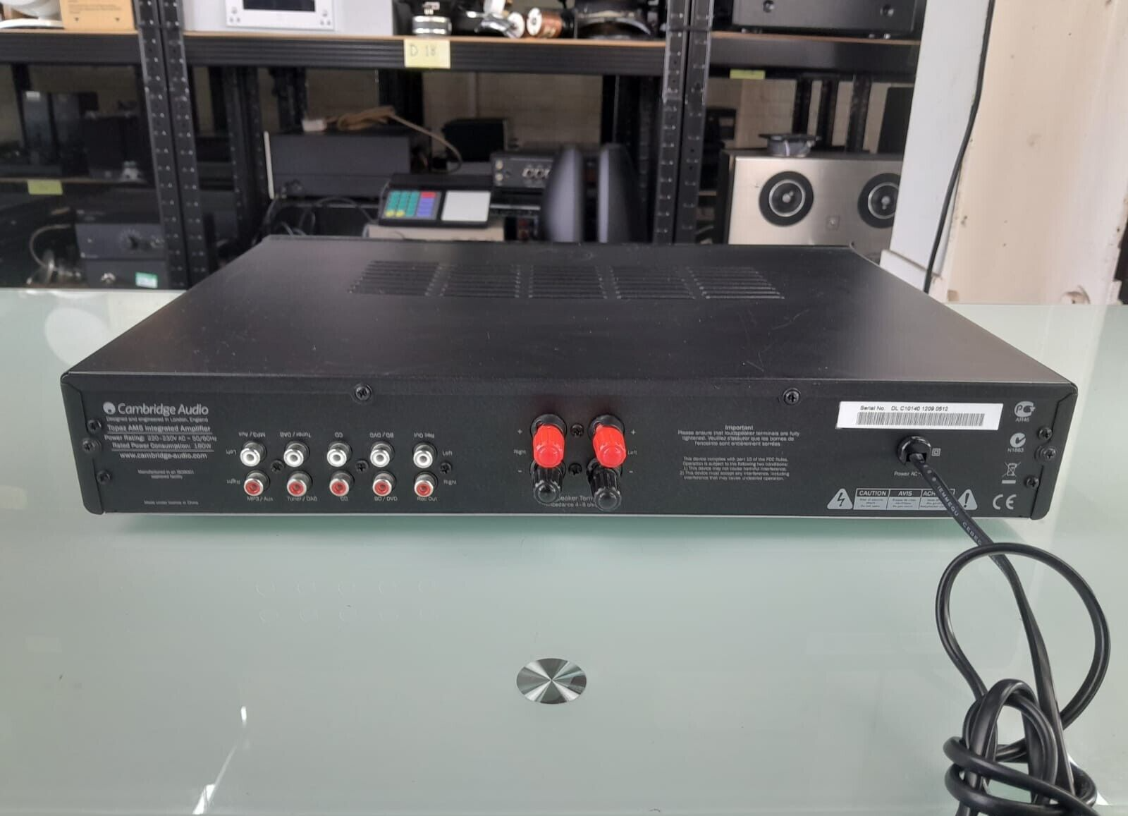 CAMBRIDGE AUDIO TOPAZ AM5 INTEGRATED AMPLIFIER #002