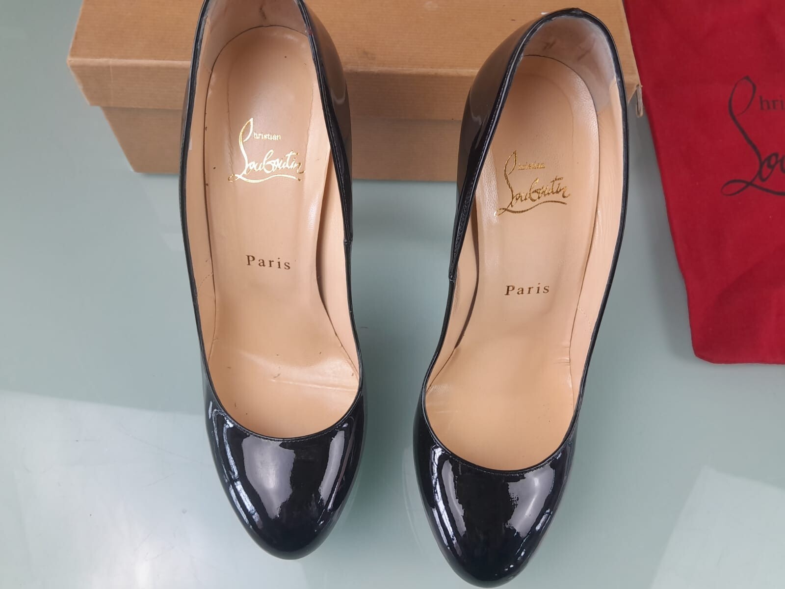 CHRISTIAN LOUBOUTIN LADY HIGH HEEL SHOES