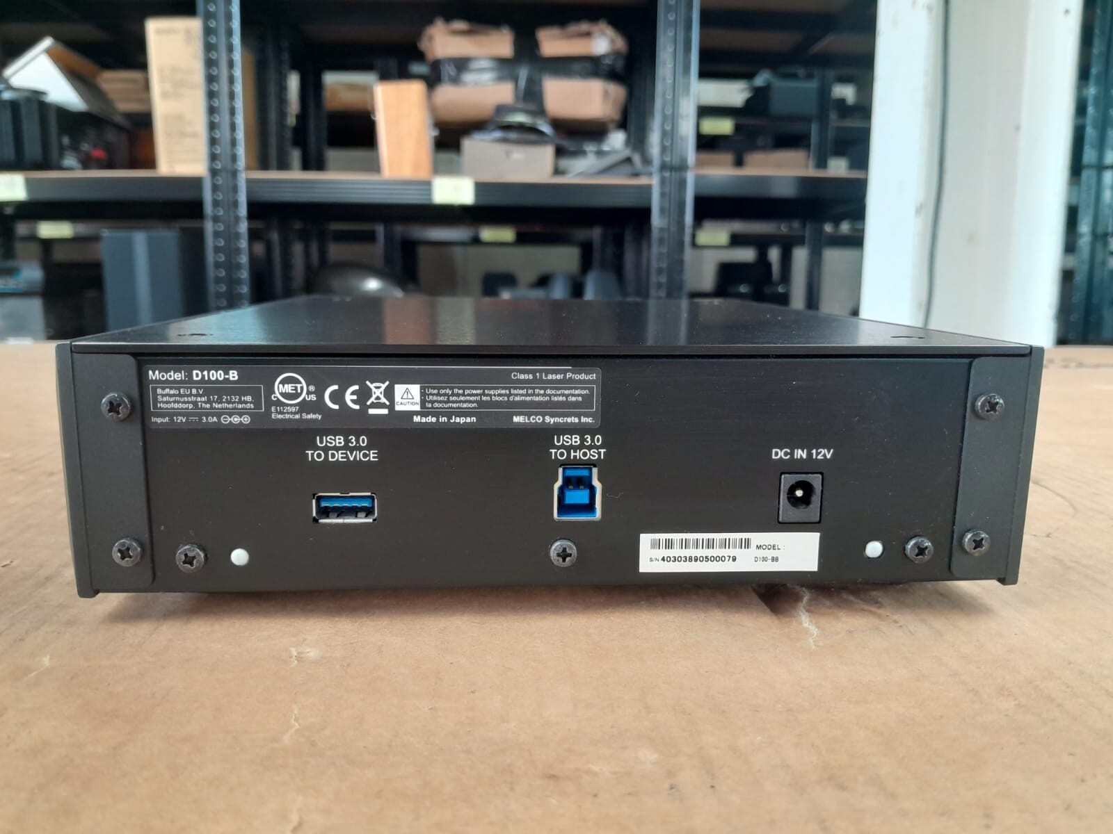 Melco D100 B USB Optical Disc Drive