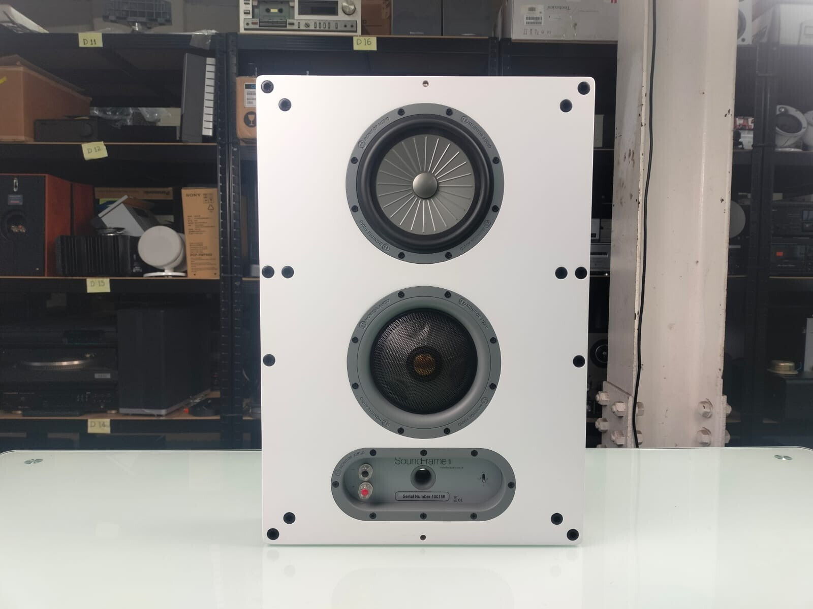 MONITOR AUDIO SOUNDFRAME 1 ON-WALL SPEAKER #002
