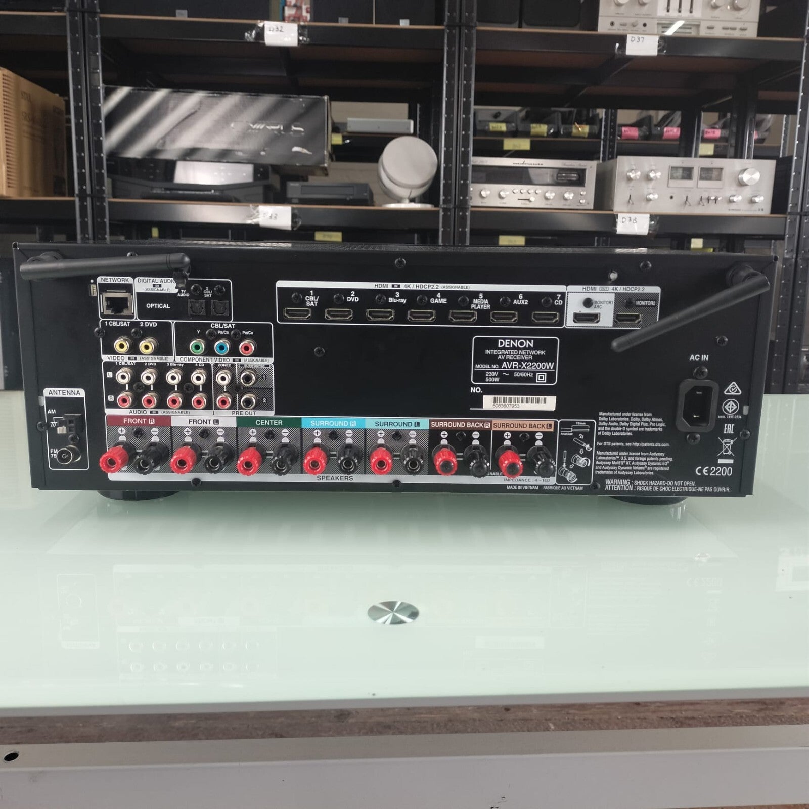 Denon AVR-X2200W Integrated Network AV Receiver