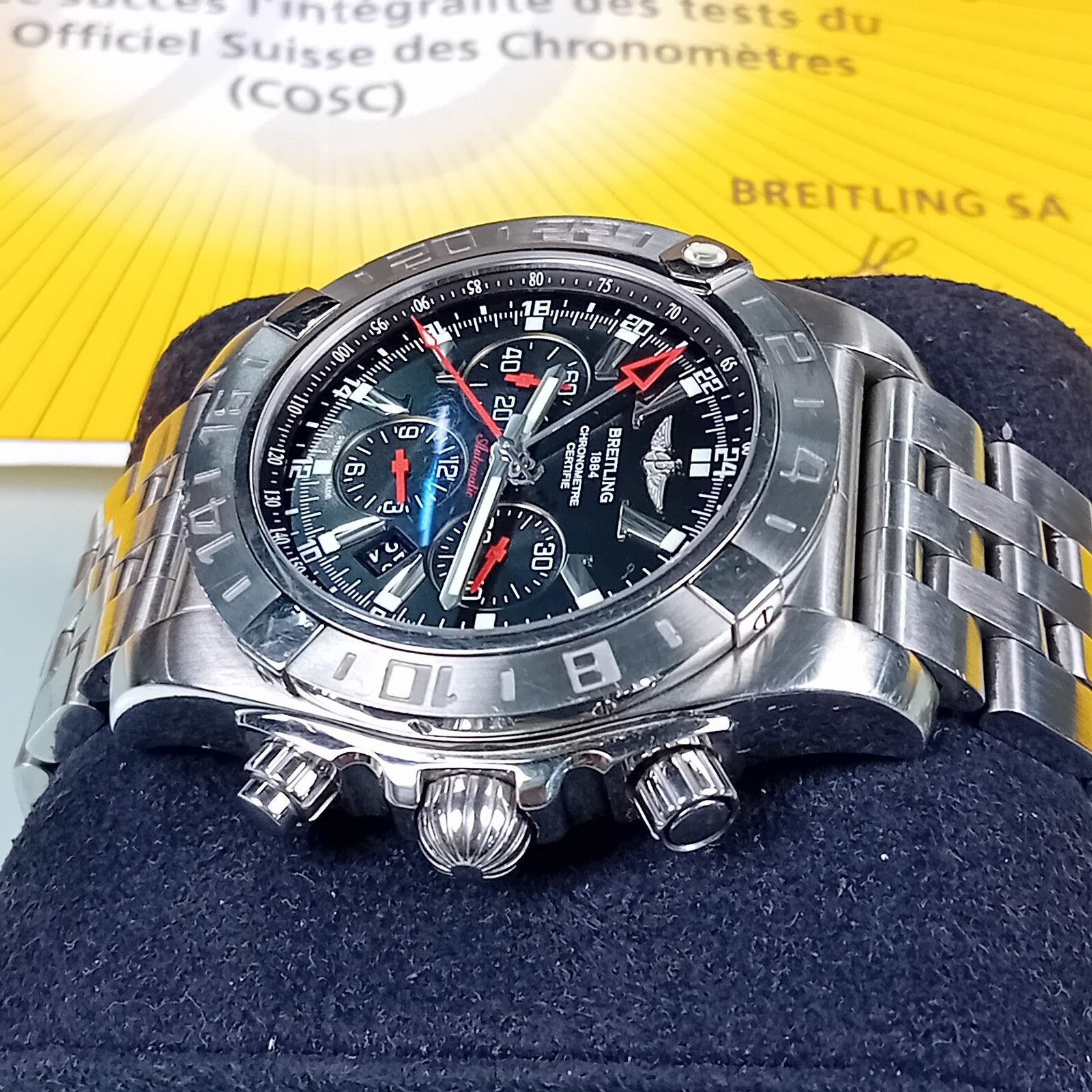 BREITLING CHRONOMAT GMT AB0412 LIMITED EDITION AUTOMATIC WATCH