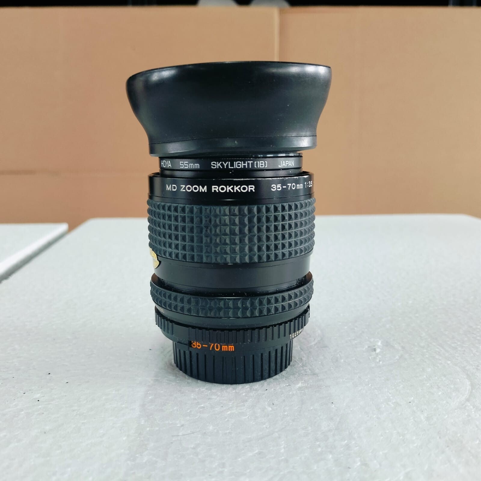 MINOLTA MD ZOOM ROKKOR 35-70MM F/3.5 CAMERA LENS