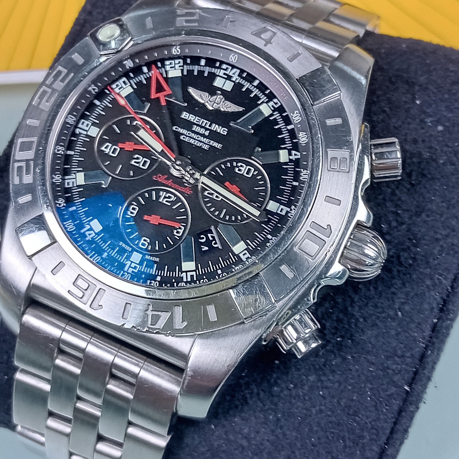 BREITLING CHRONOMAT GMT AB0412 LIMITED EDITION AUTOMATIC WATCH