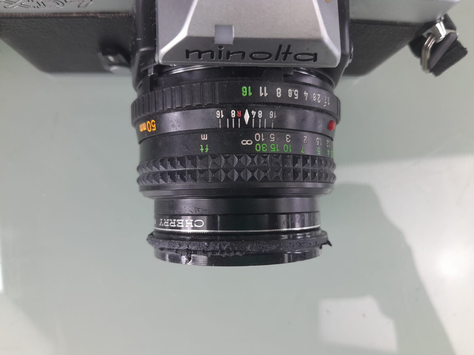 MINOLTA XD7 SLR CAMERA WITH MD ROKKOR 50MM 1:1.7 LENS