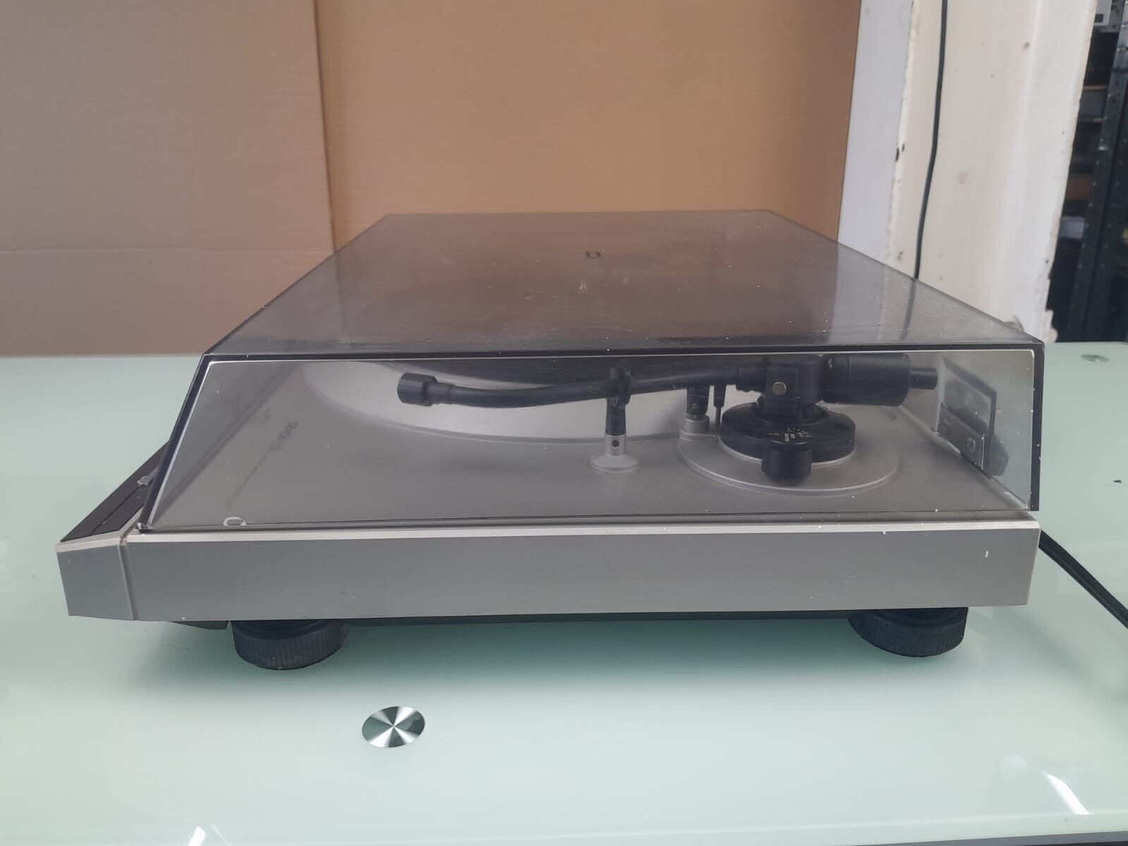 DENON DP 30L AUTOMATIC ARM LIFT DIRECT DRIVE TURNTABLE RECORD PLAYER