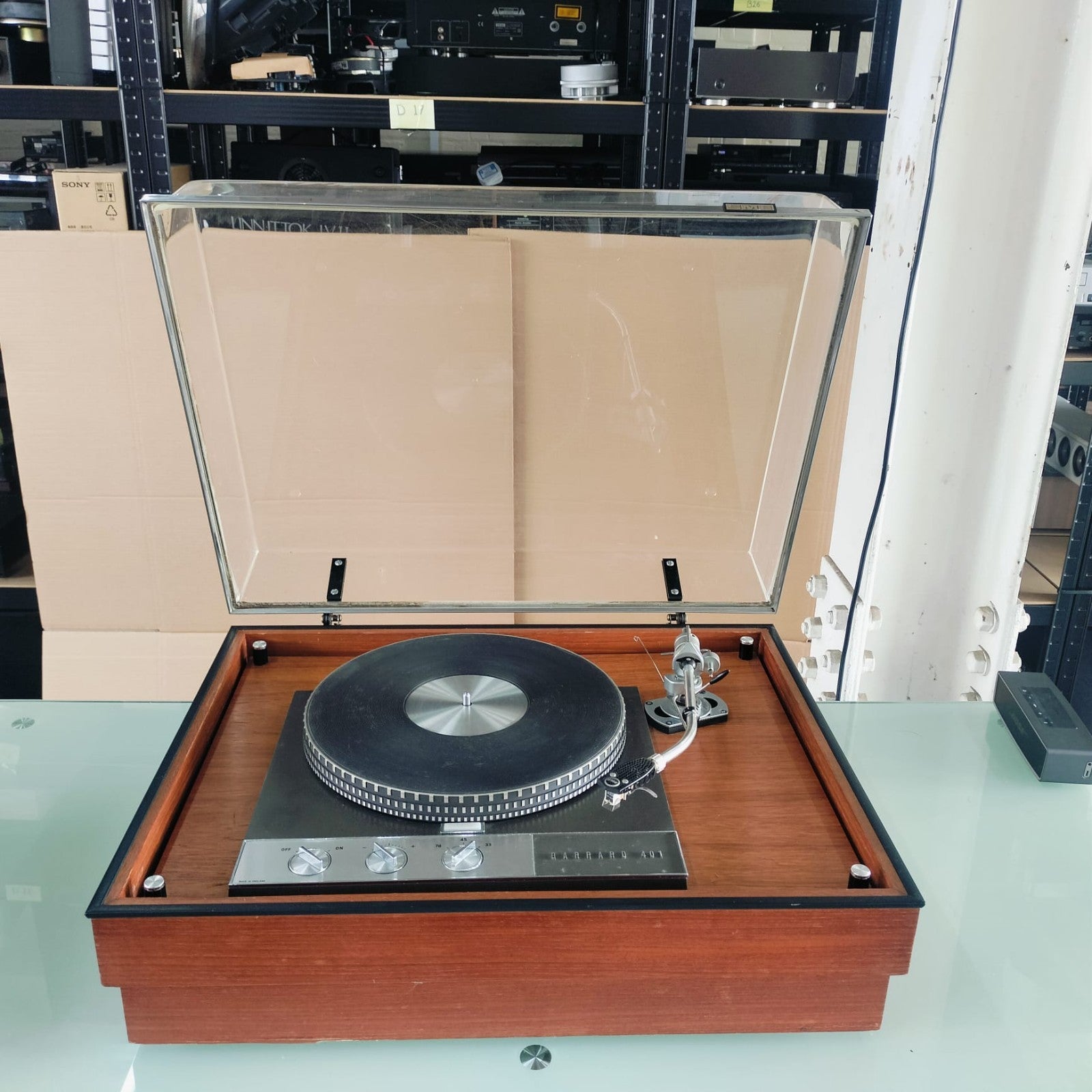 GARRARD 401 SME 3009 TONEARM ORTOFON FF 15 E STYLUS TURNTABLE