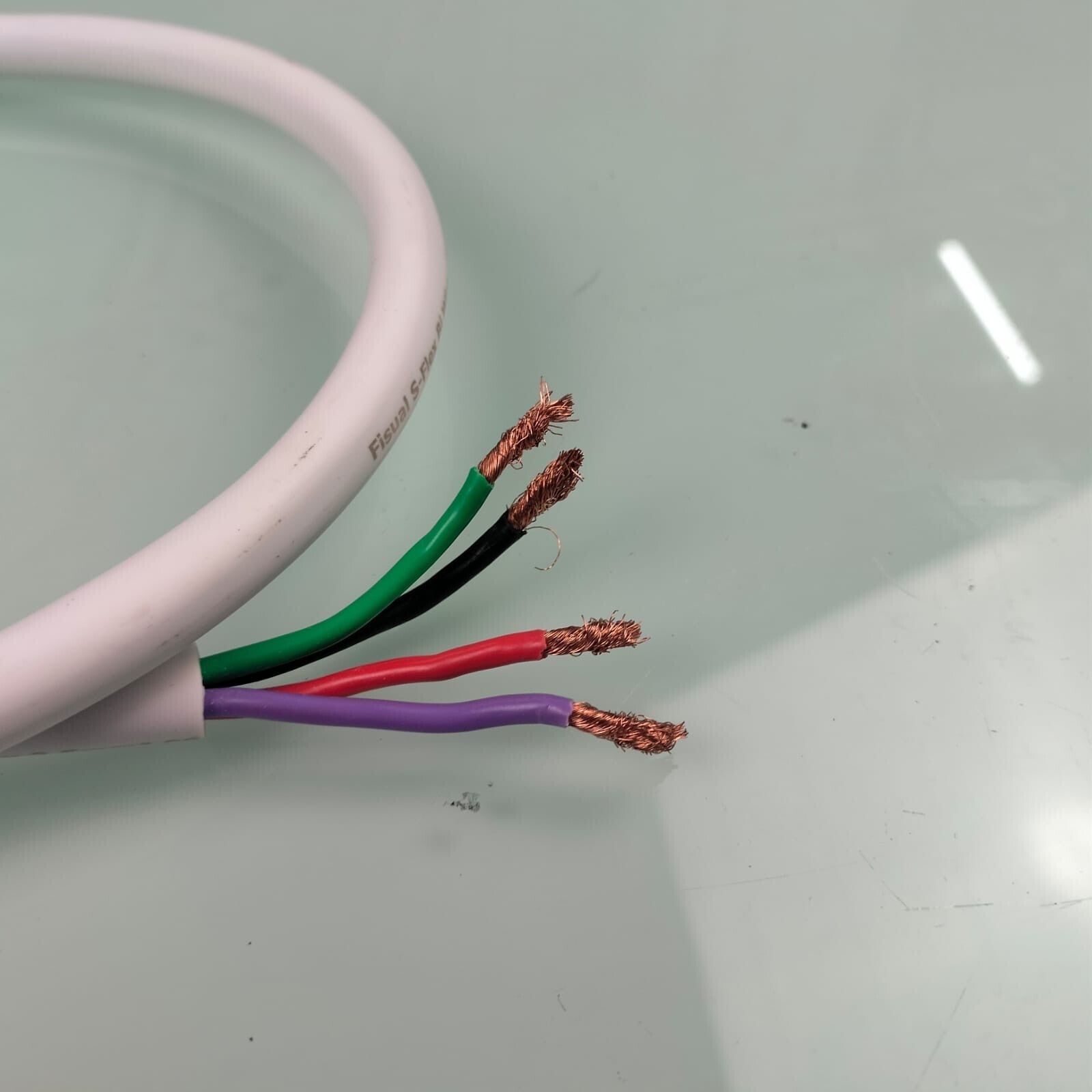 FISUAL S-FLEX BI WIRE STUDIO GRADE SPEAKER CABLES