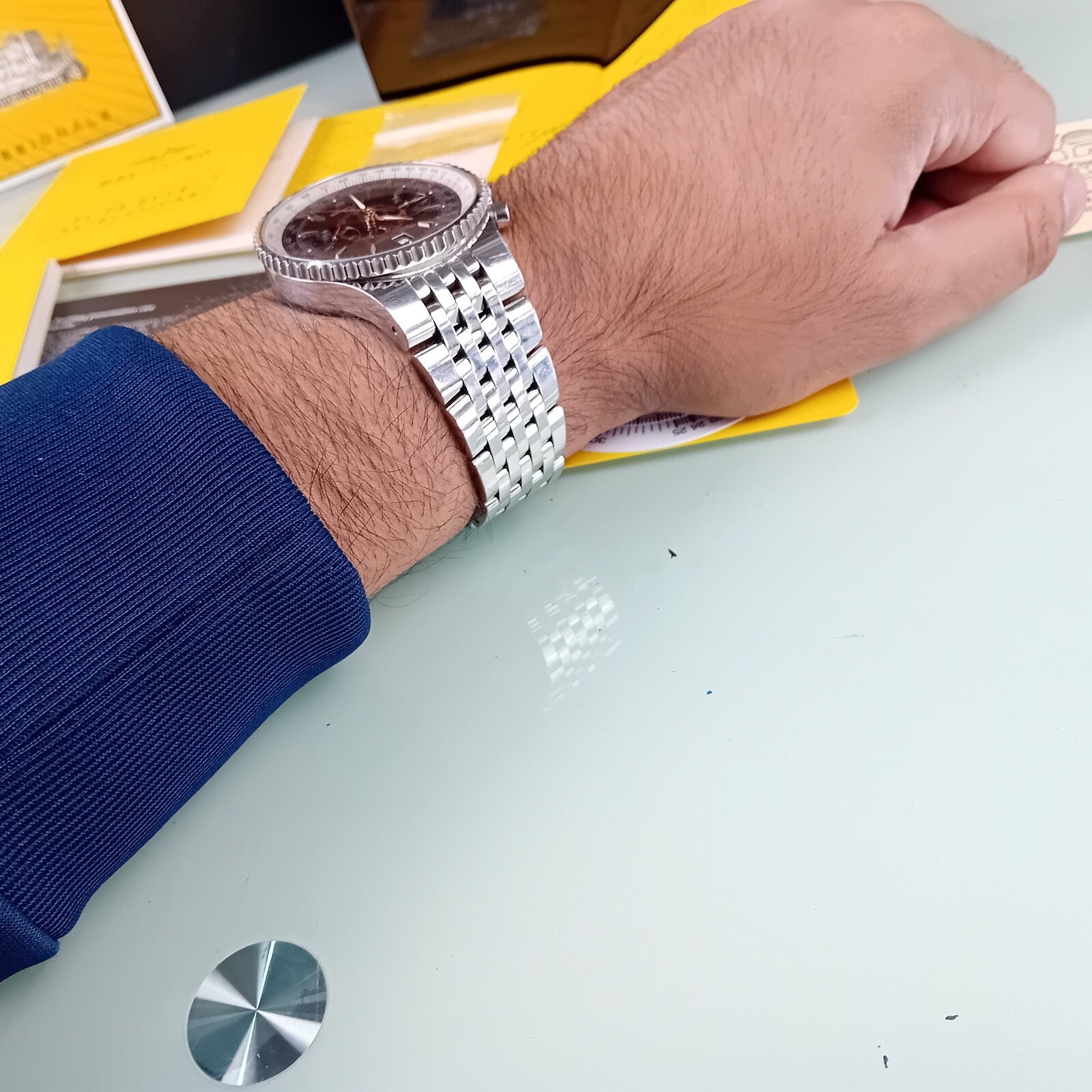 BREITLING MONTBRILLANT LEGENDE A23340 AUTOMATIC WATCH