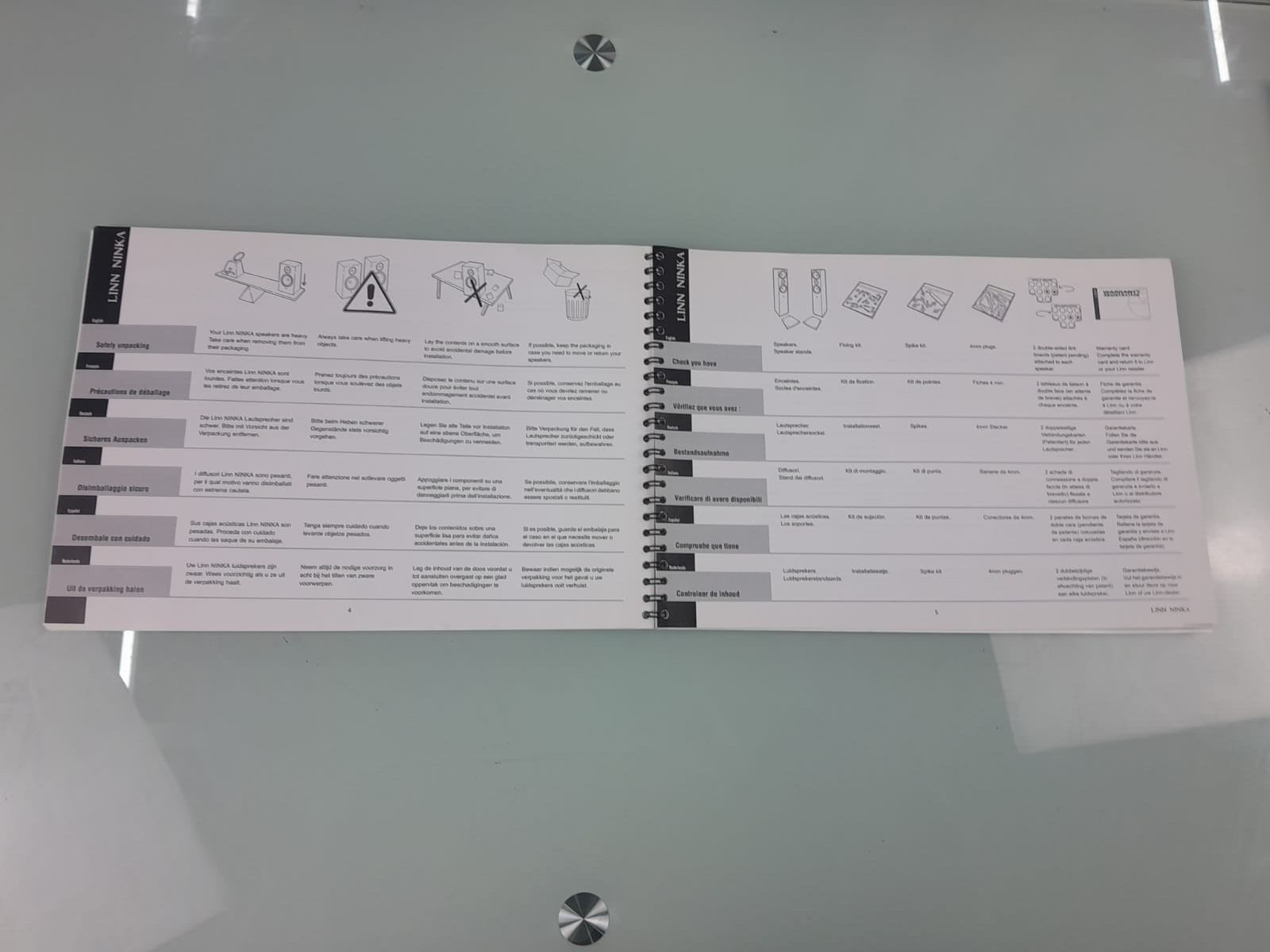 LINN NINKA LOUDSPEAKER OWNERS MANUAL