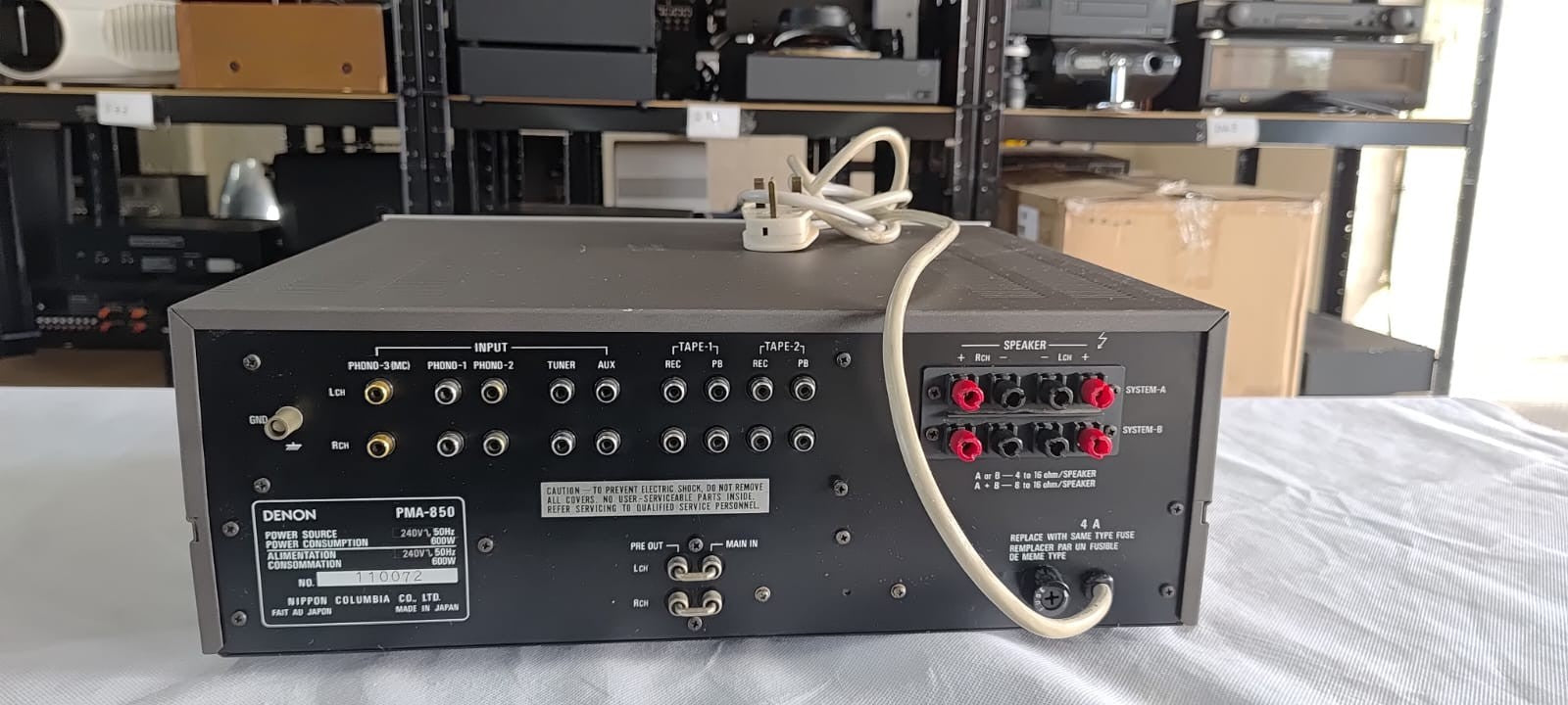 DENON PMA 850 INTEGRATED AMPLIFIER