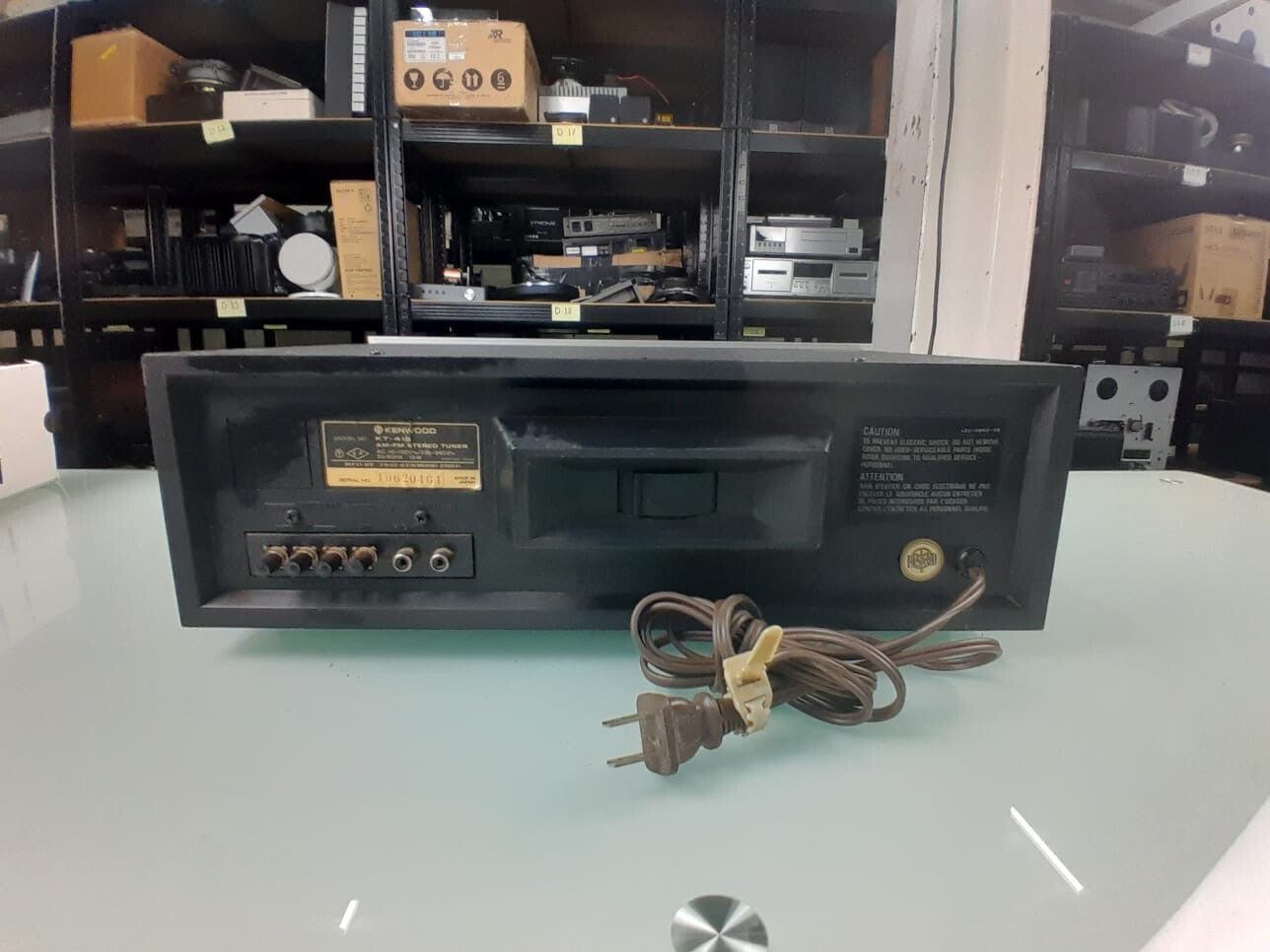 KENWOOD KT 413 AM FM STEREO TUNER