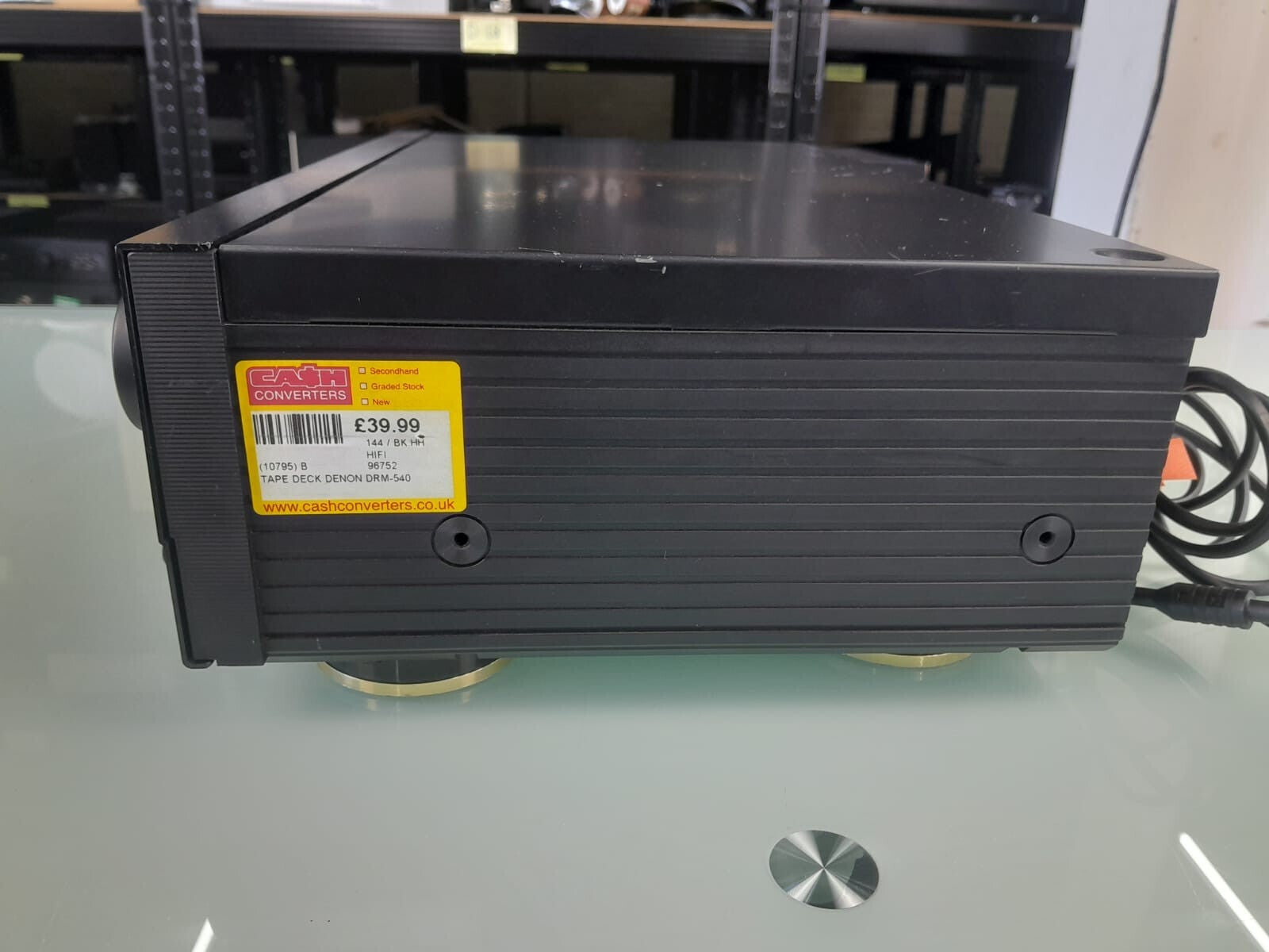 DENON DRM 540 PRECISION AUDIO COMPONENT / STEREO CASSETTE TAPE DECK