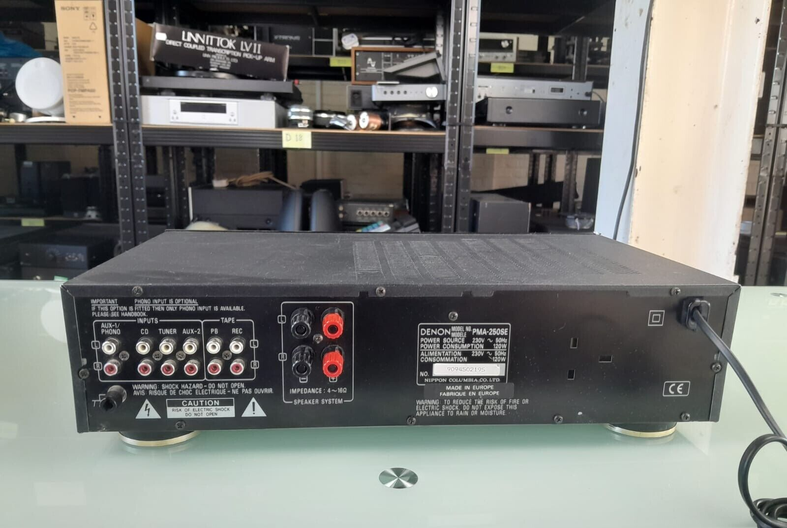 DENON PMA 250SE PRECISION AUDIO COMPONENT  / INTEGRATED AMPLIFIER