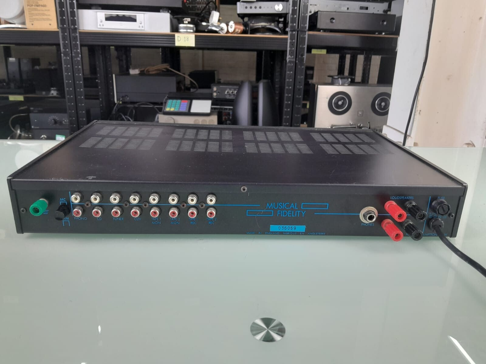 MUSICAL FIDELITY B1 INTEGRATED AMPLIFIER