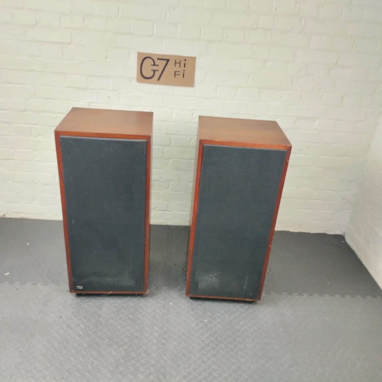 IMF TRANSMISSION LINE SPEAKERS WITH KEF DRIVERS STUDIO MONITORS TLS 40 50 80